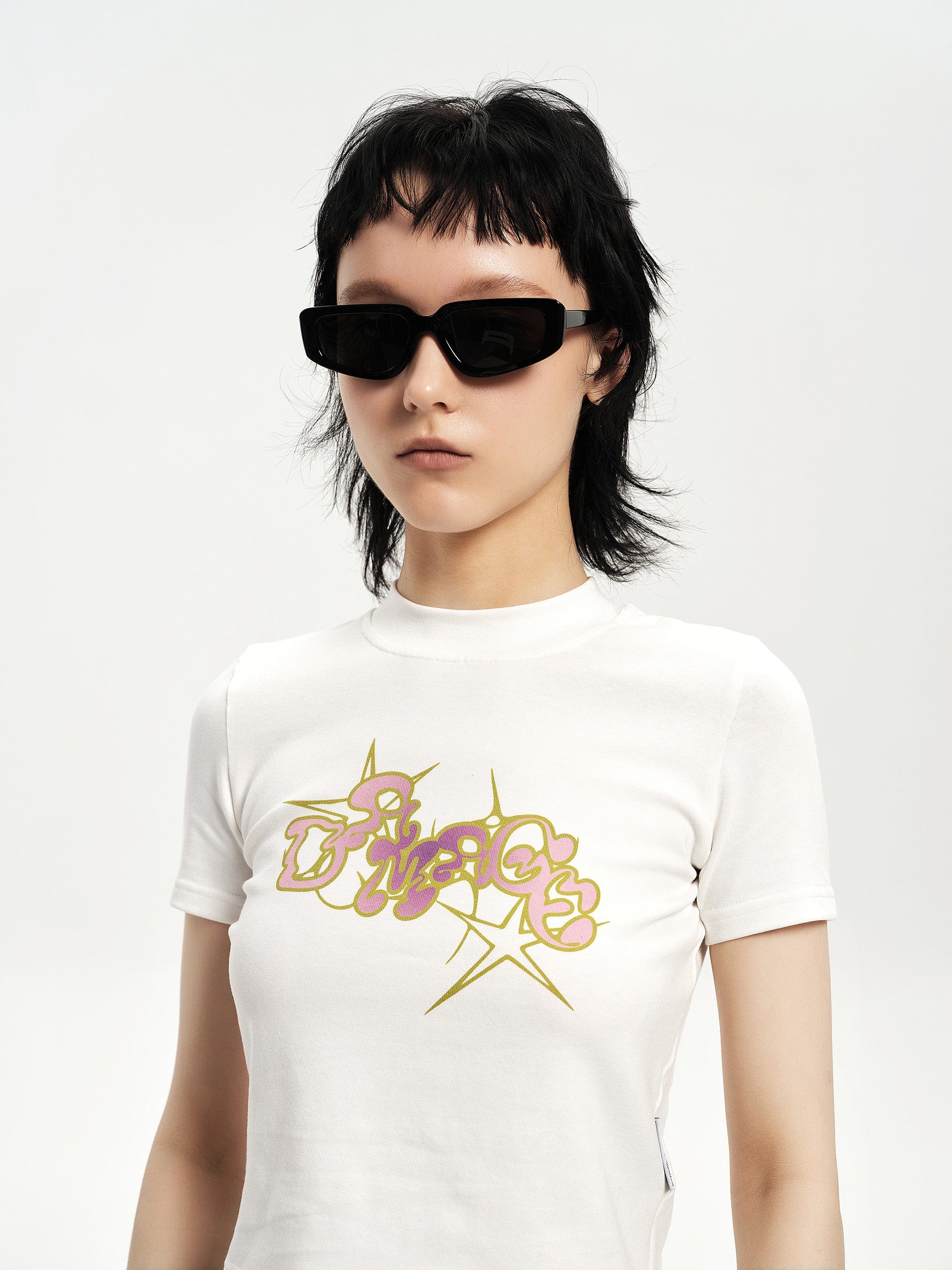 Sculpted Cat-Eye Tint Sunglasses - view 8