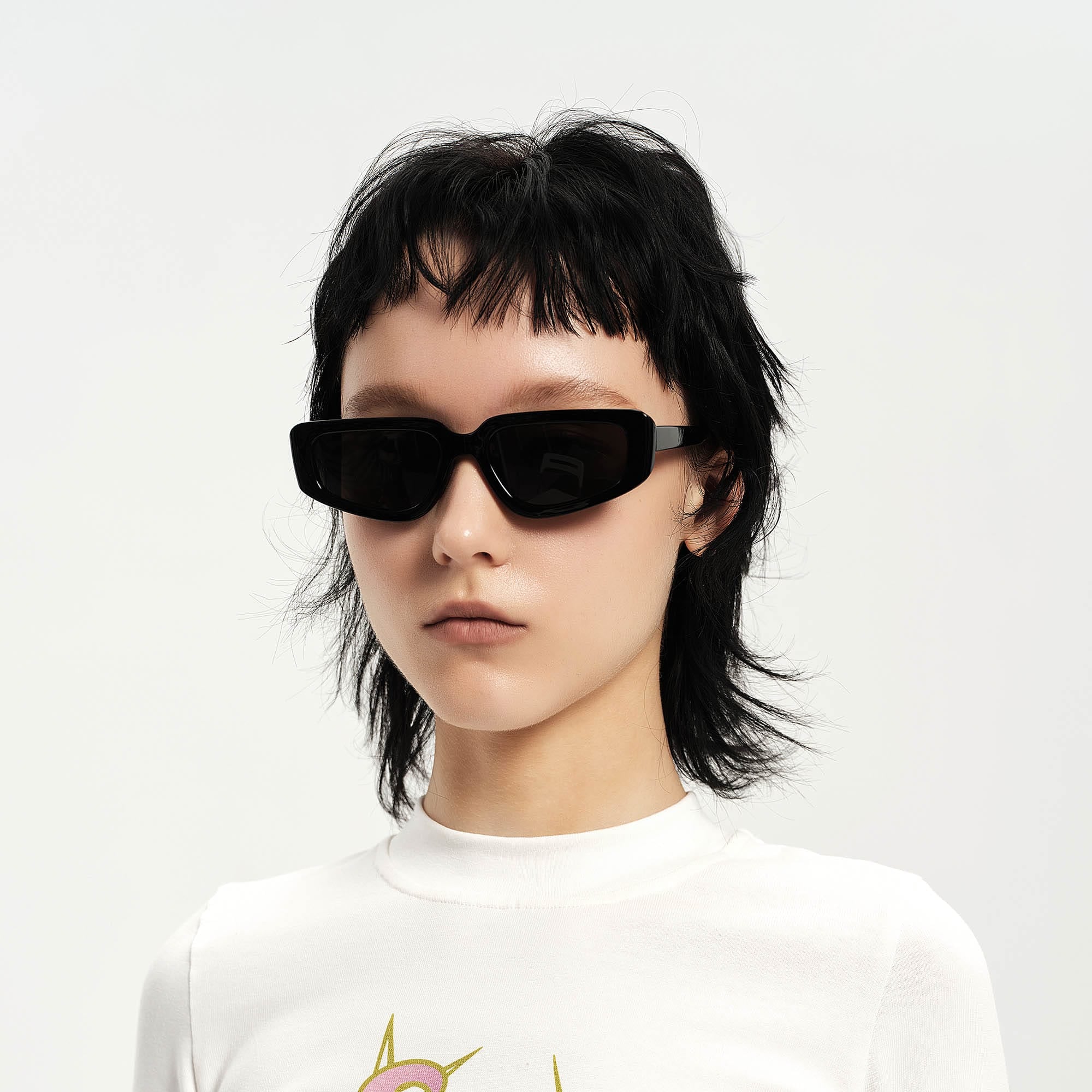 Sculpted Cat-Eye Tint Sunglasses - view 3