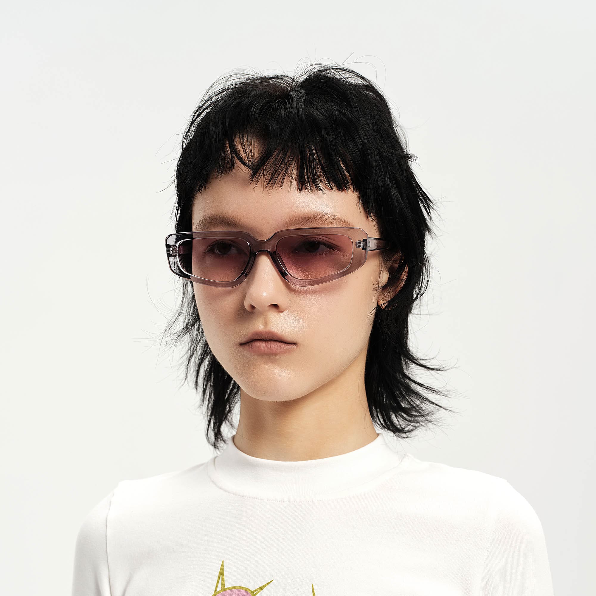 Sculpted Cat-Eye Tint Sunglasses - view 2