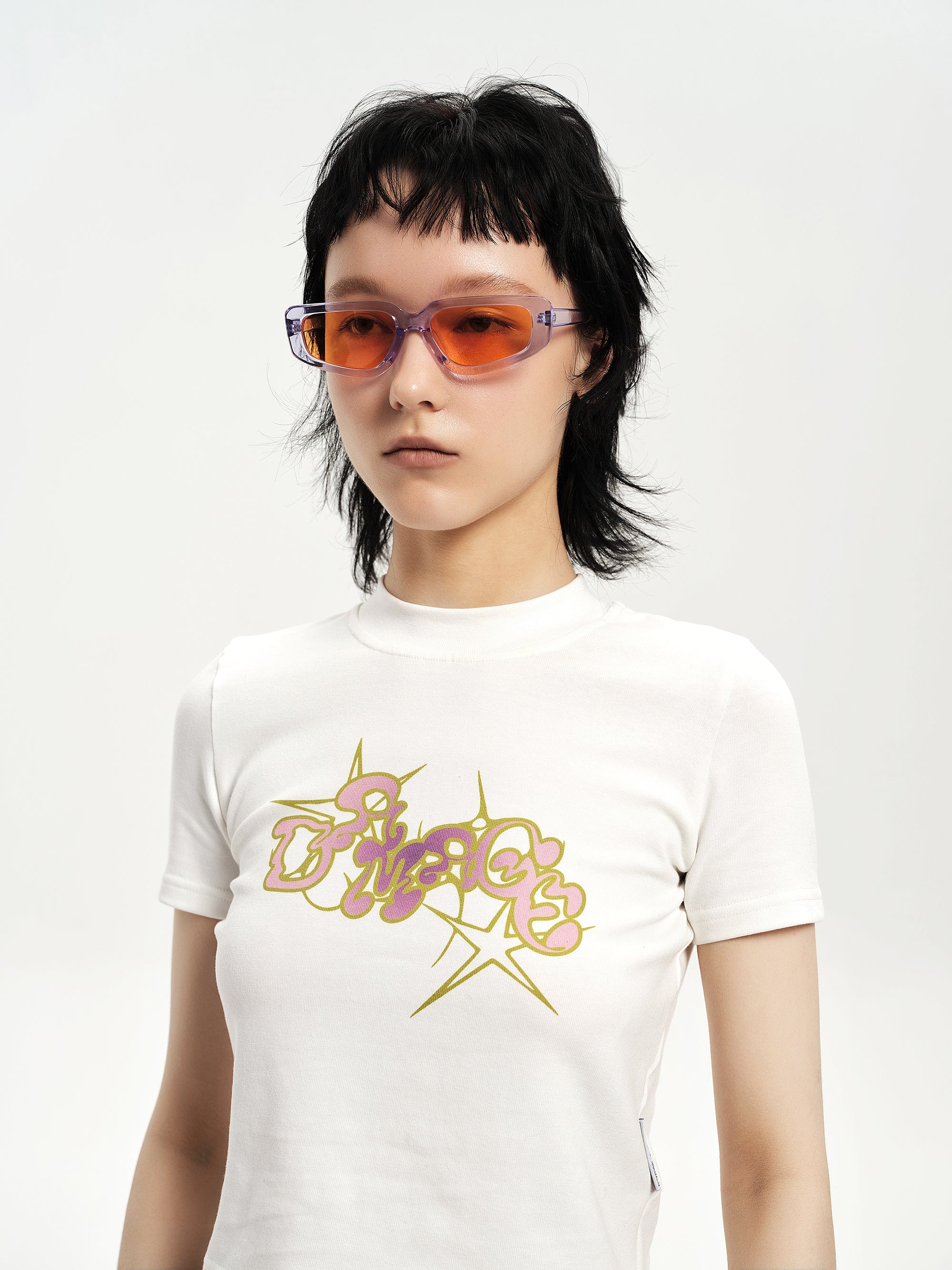 Sculpted Cat-Eye Tint Sunglasses - view 10