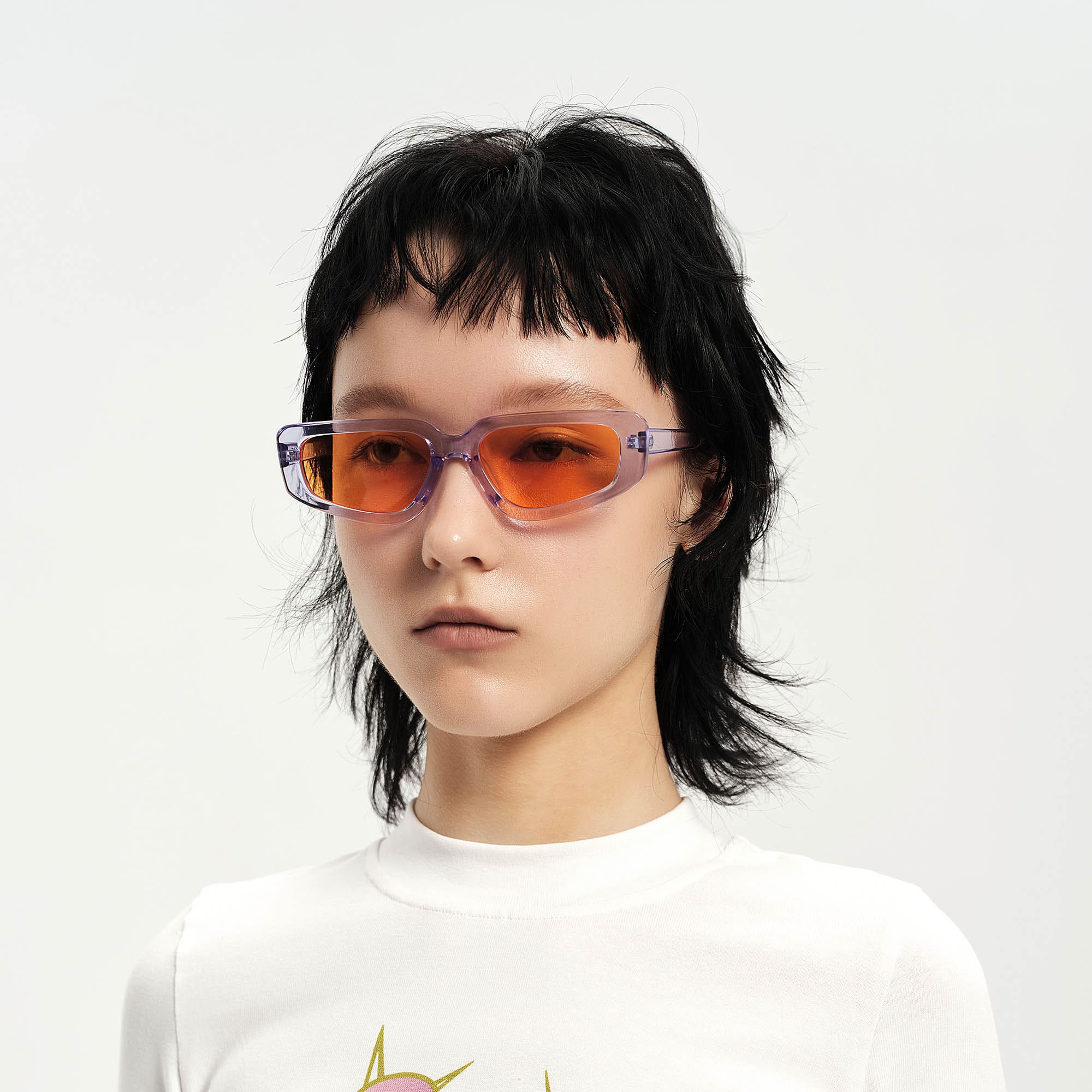 Sculpted Cat-Eye Tint Sunglasses - view 1