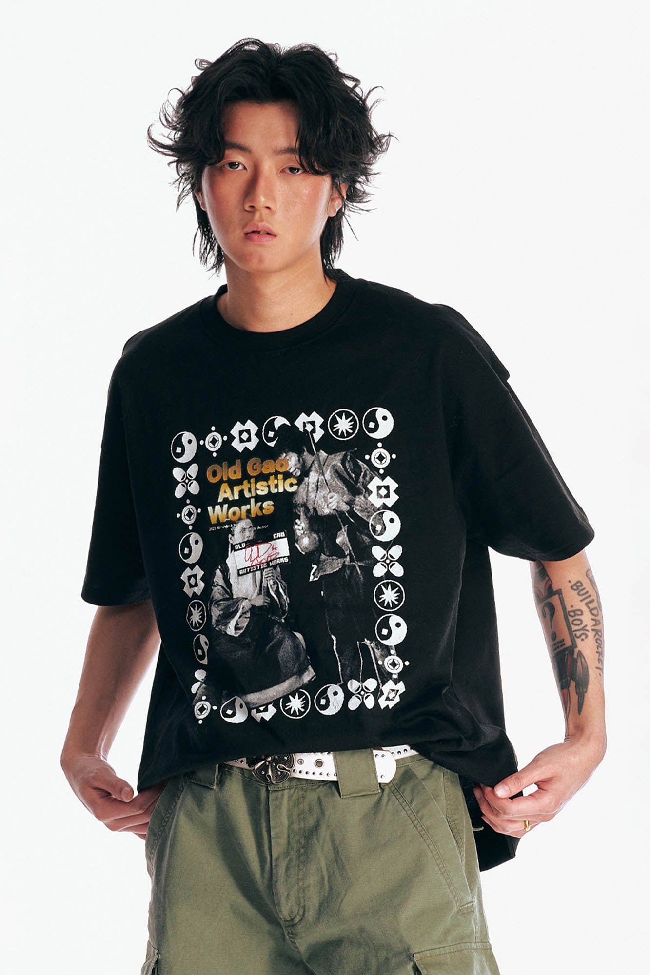 Retro Cinema Graphic Cotton Tee