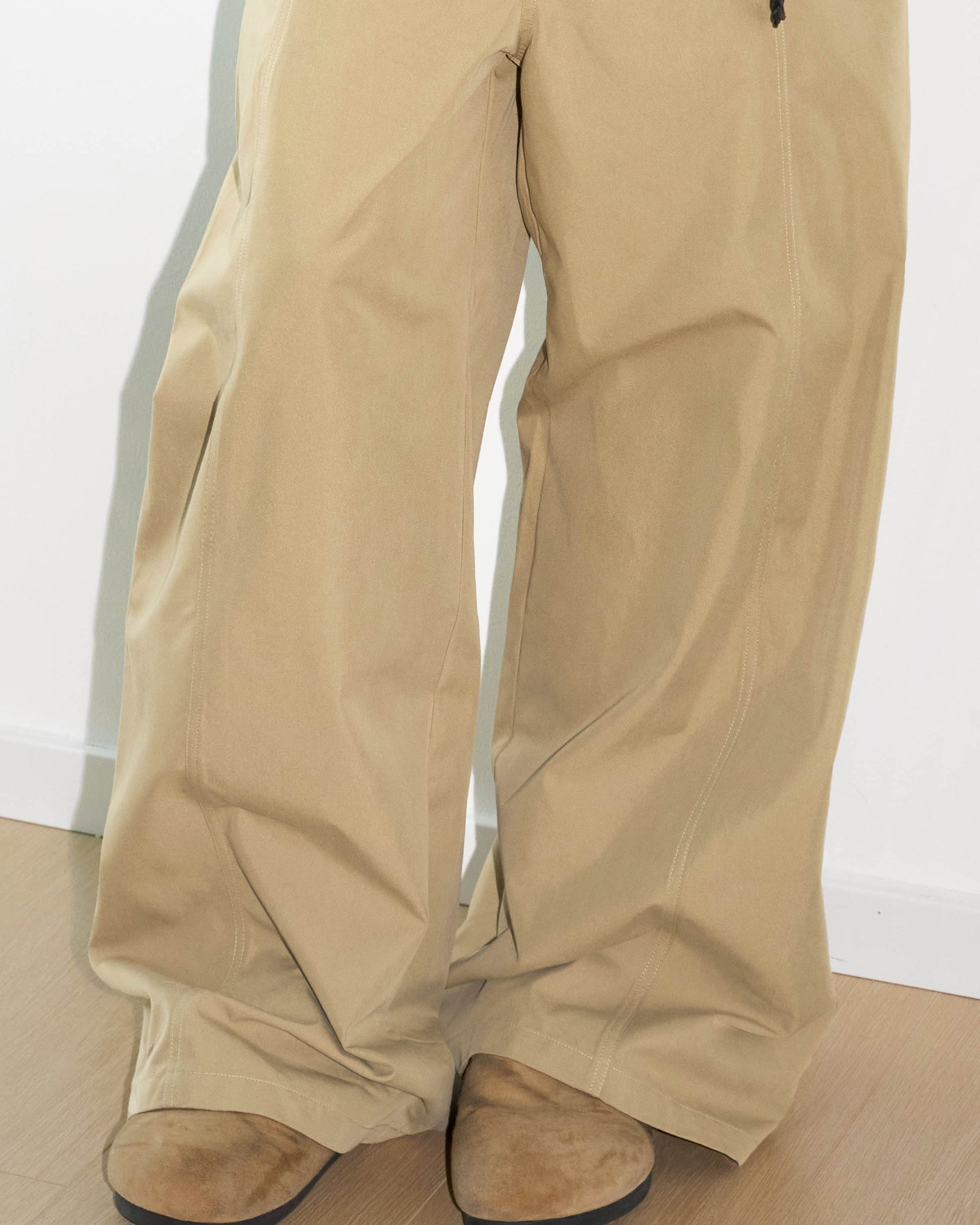 Wide Leg Khaki Pants