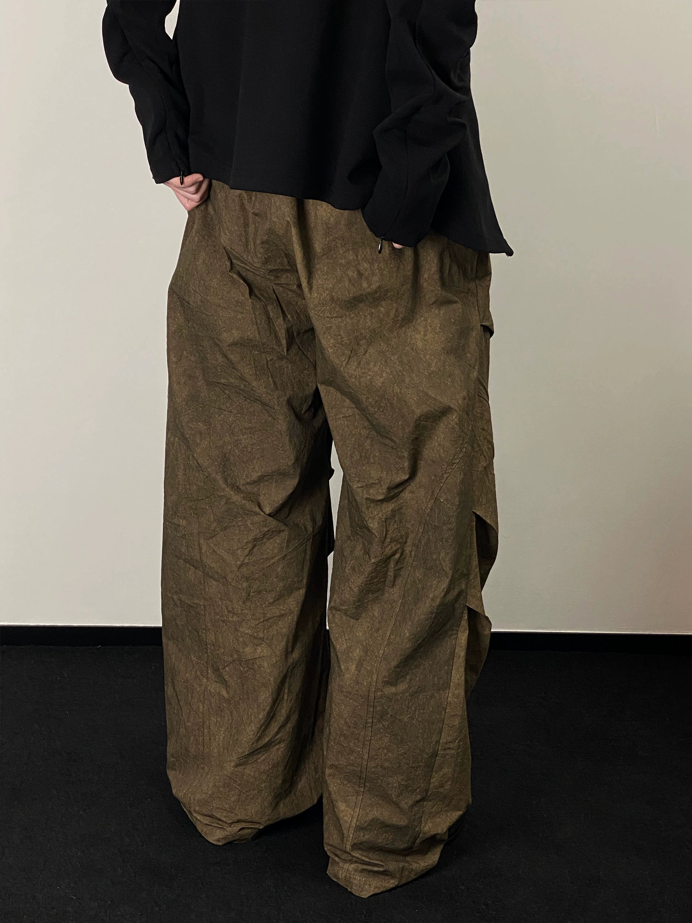 Wide Leg Pants in Classic Vintage Style - chiclara