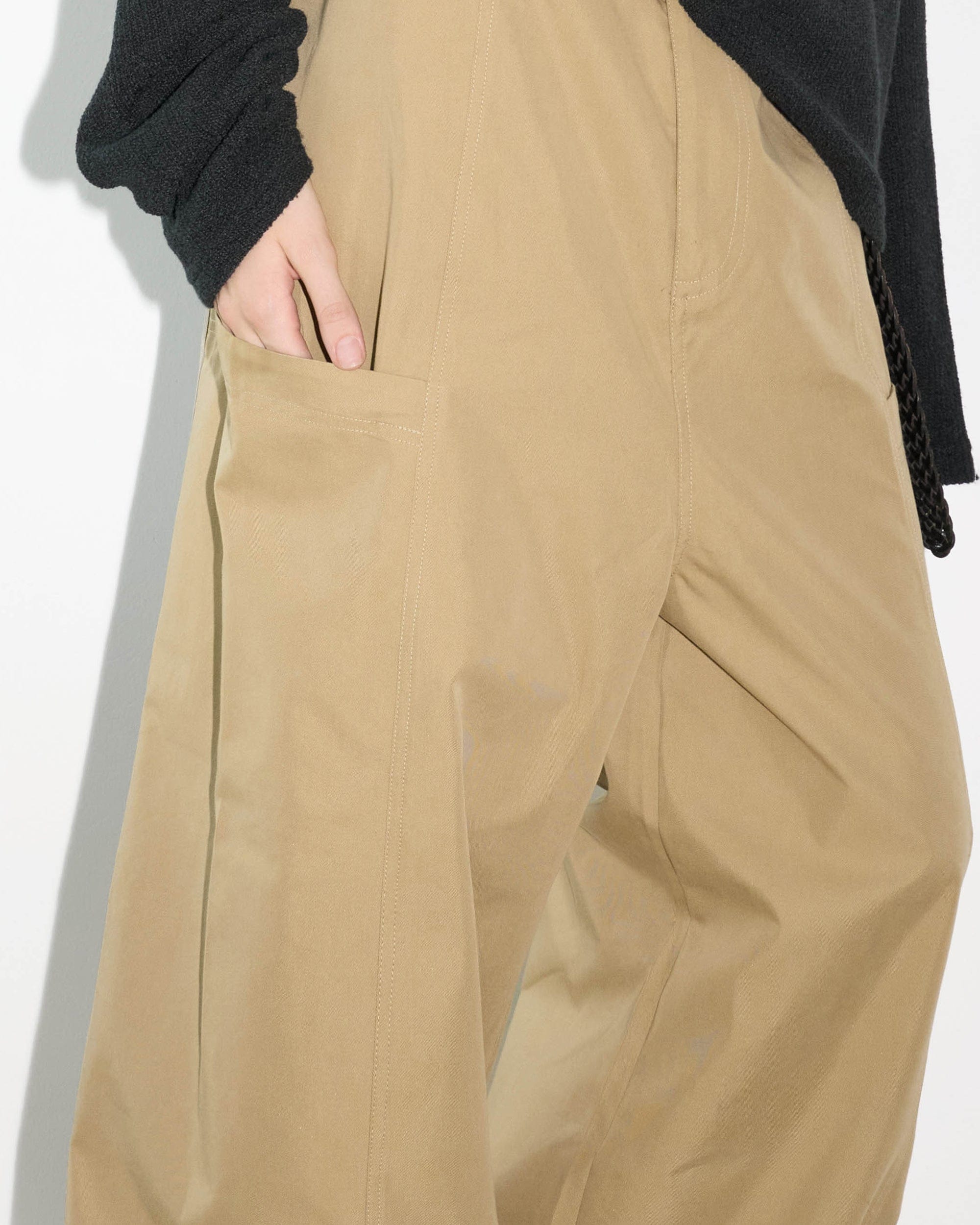 Wide Leg Khaki Pants