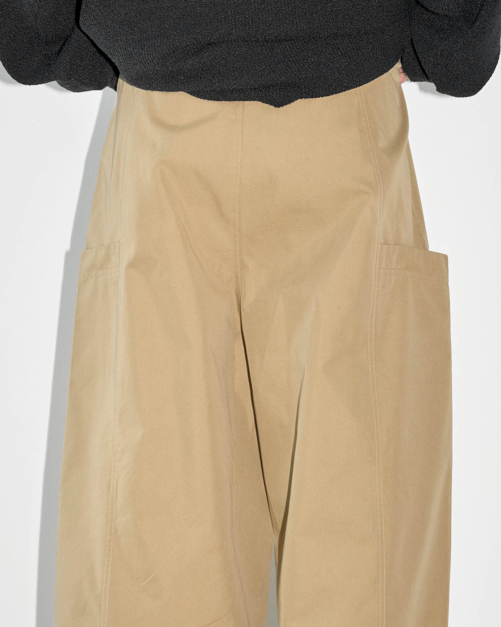 Wide Leg Khaki Pants