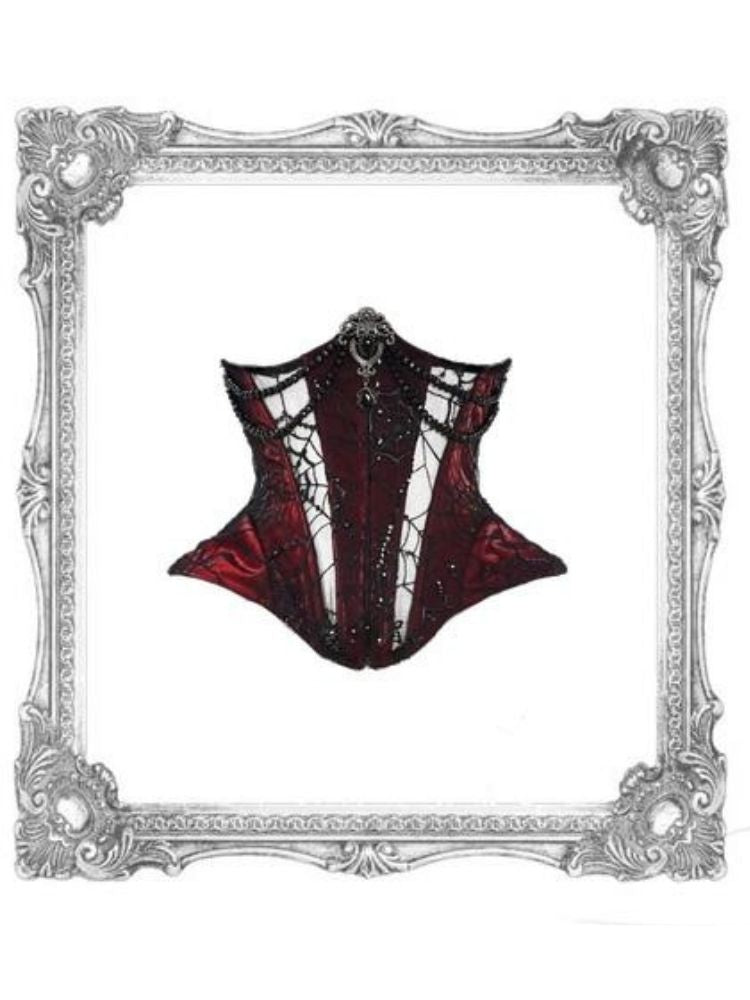 Gothic Spider Queen Corset Set