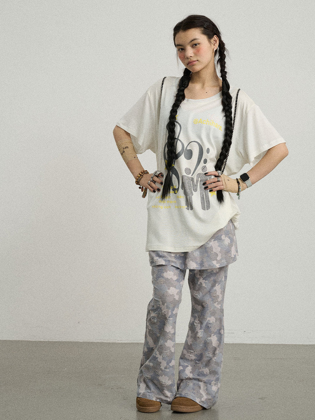 Music Note Star Graphic Tee