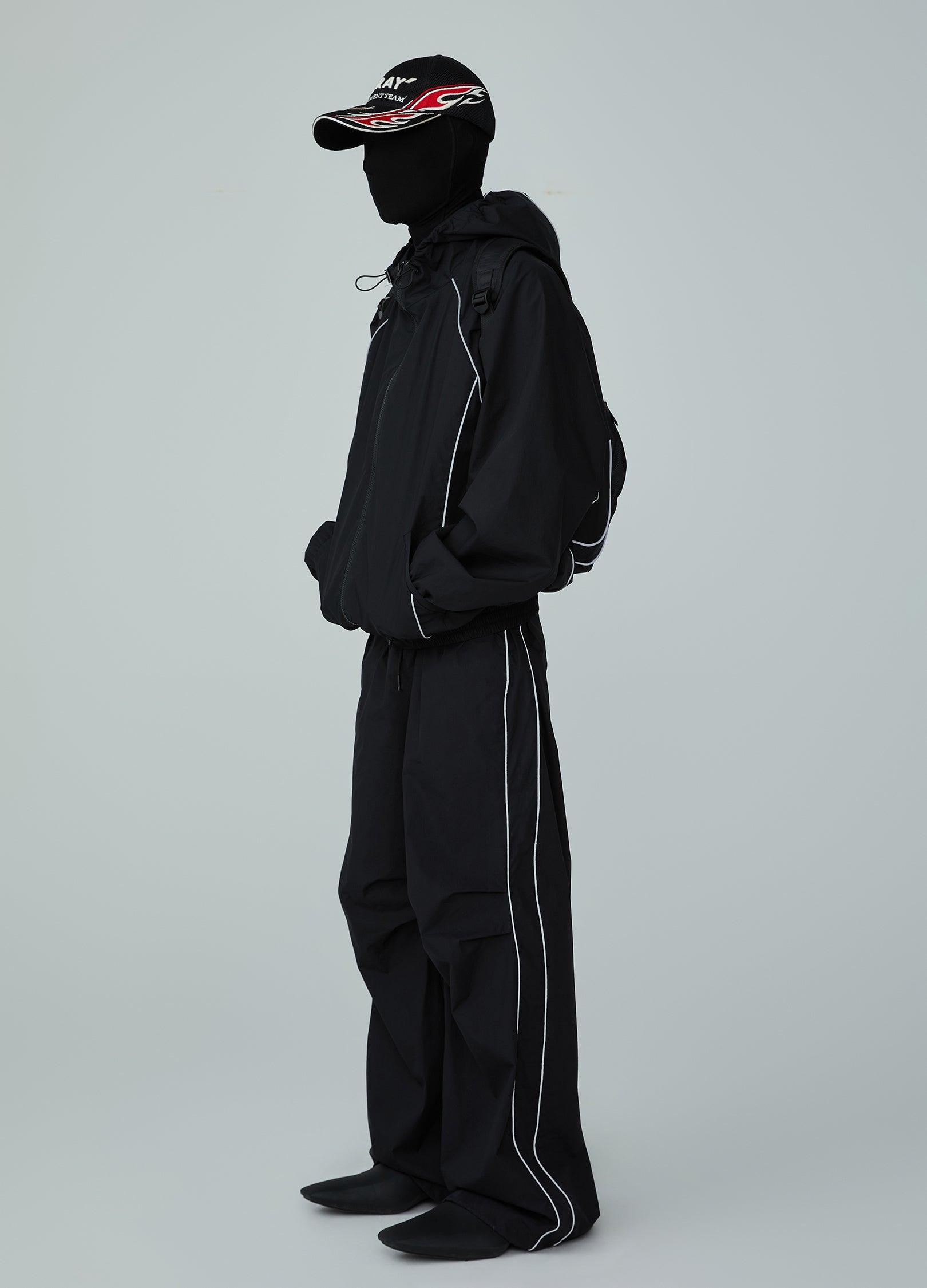 Reflective 3M Windproof Tracksuit Bottoms - chiclara