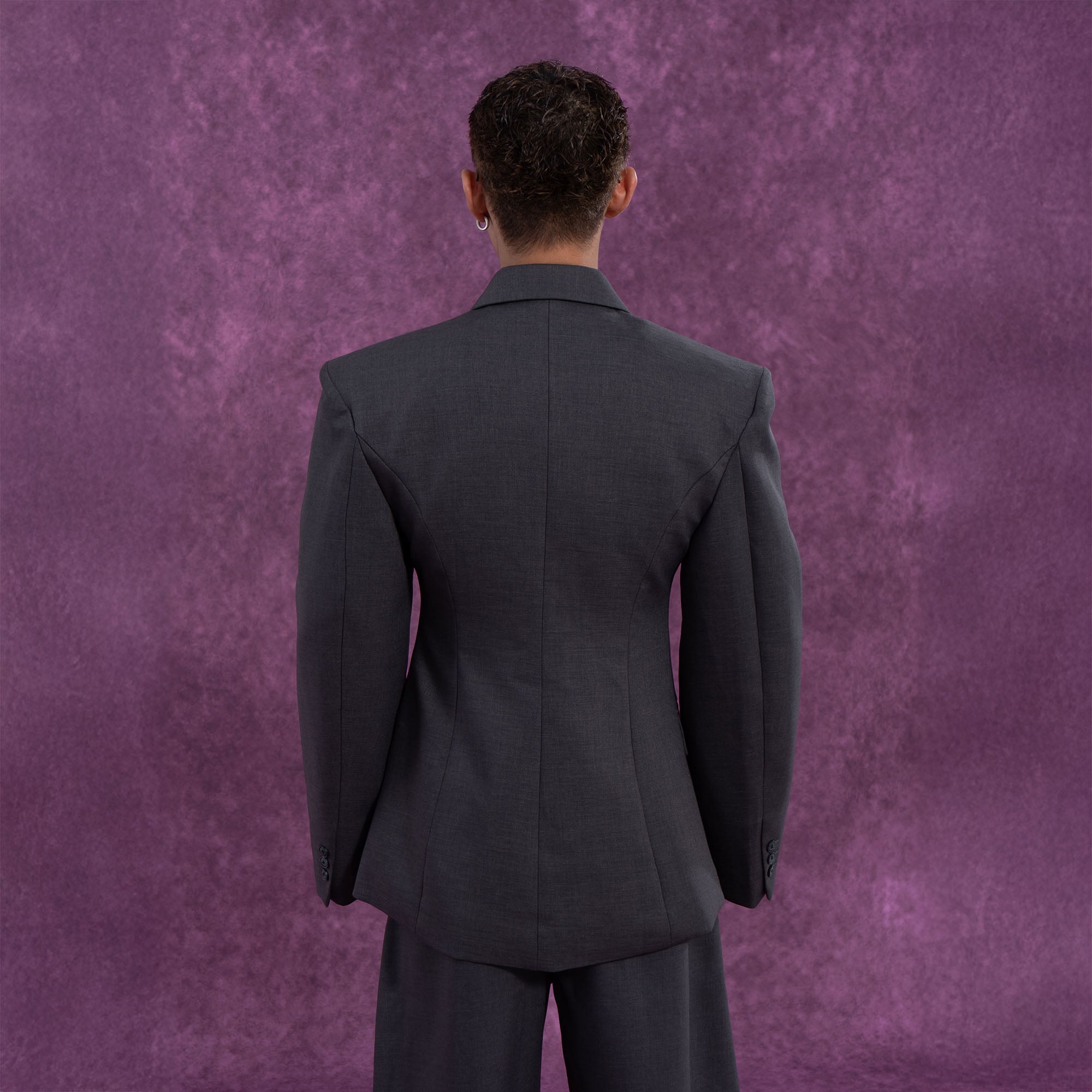 CLP Cinched Waist Sculpted Blazer