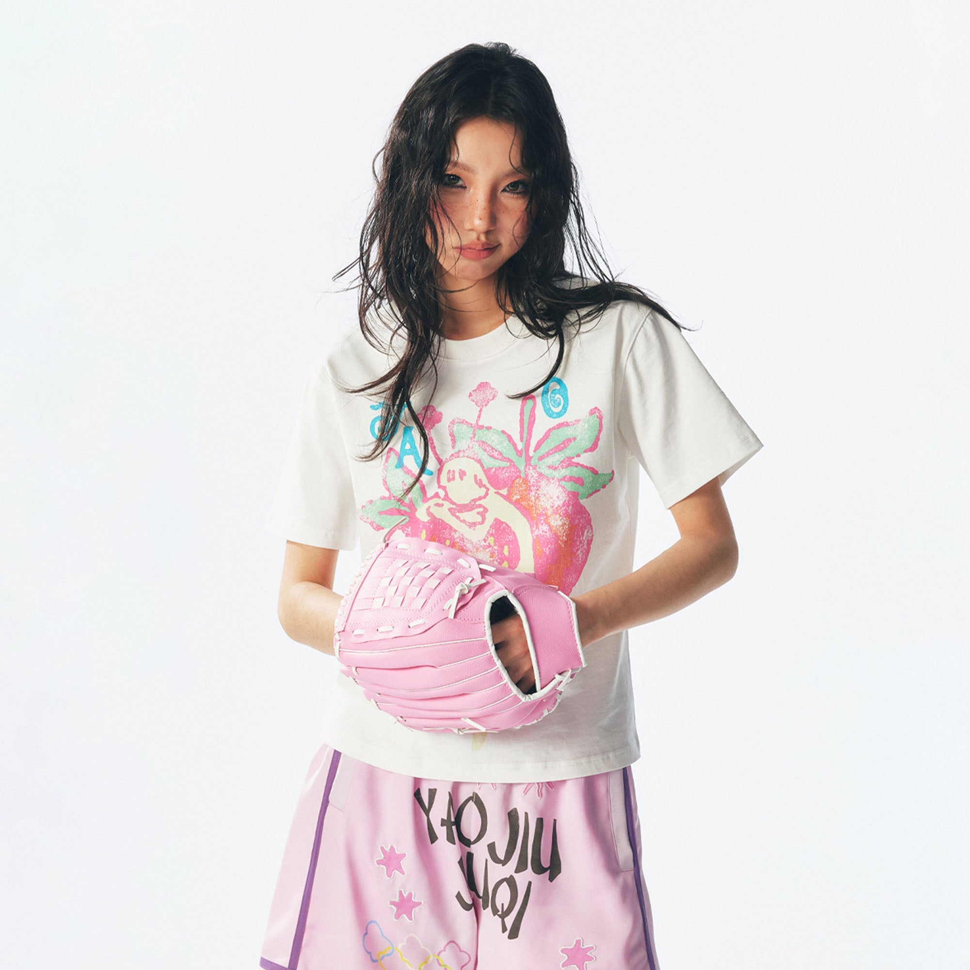 Graphic Strawberry Fairy Tee