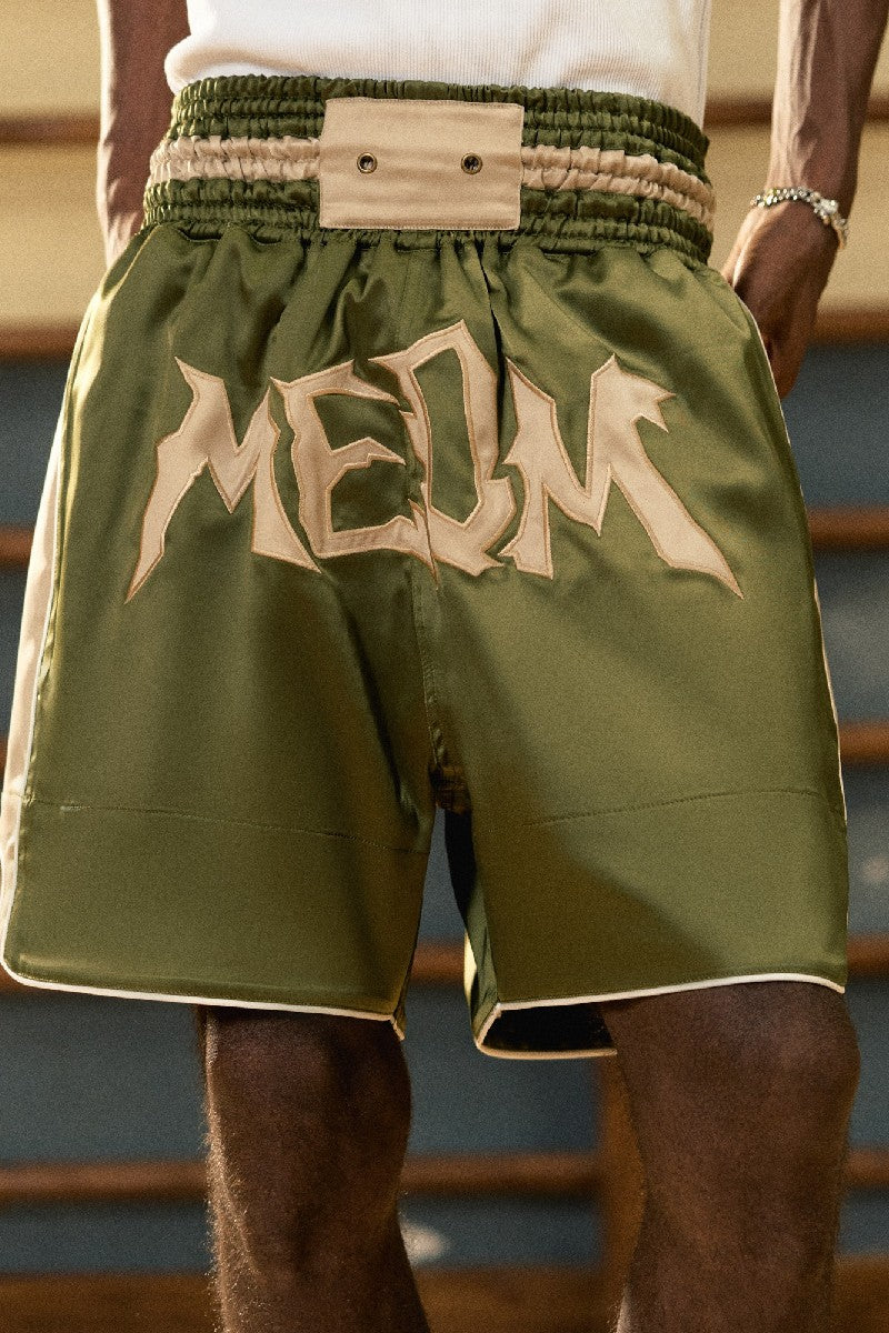 Boxing Shorts with Logo - chiclara