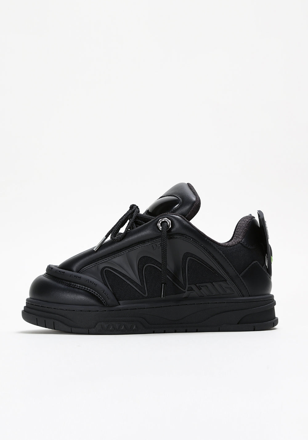 Black Alien Platform Sneakers