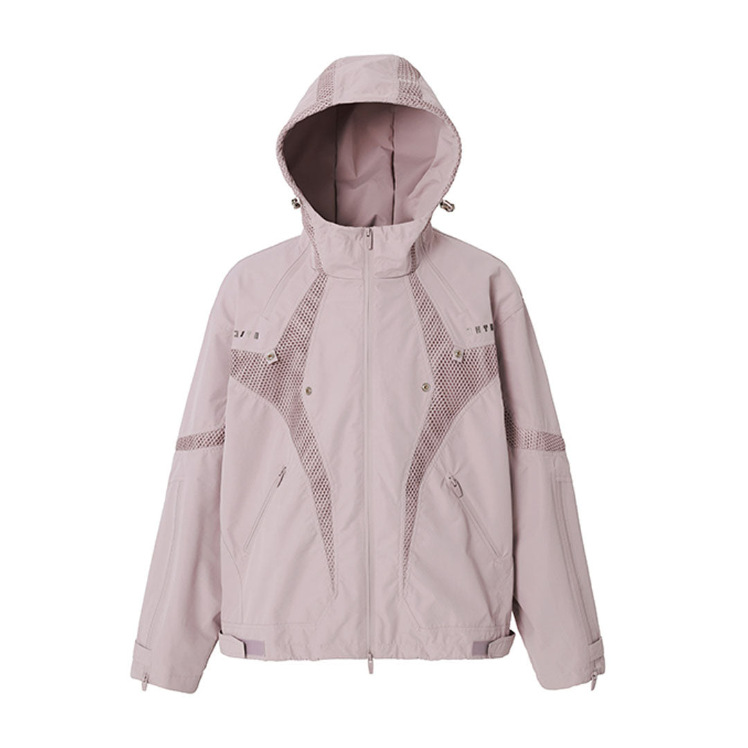 Outdoor Hooded Mesh Rushing Jacket - chiclara