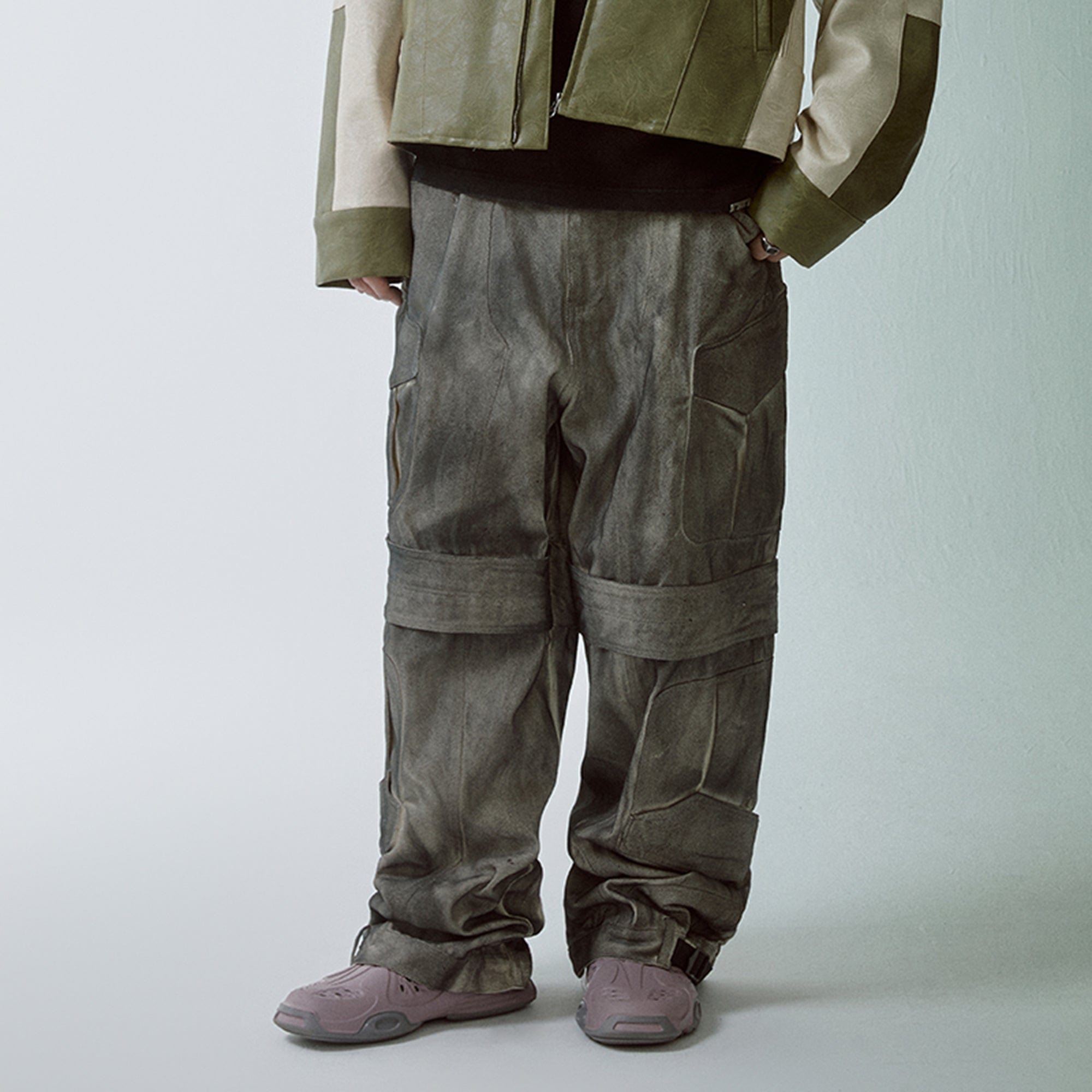 Utility Strapped Cargo Pants