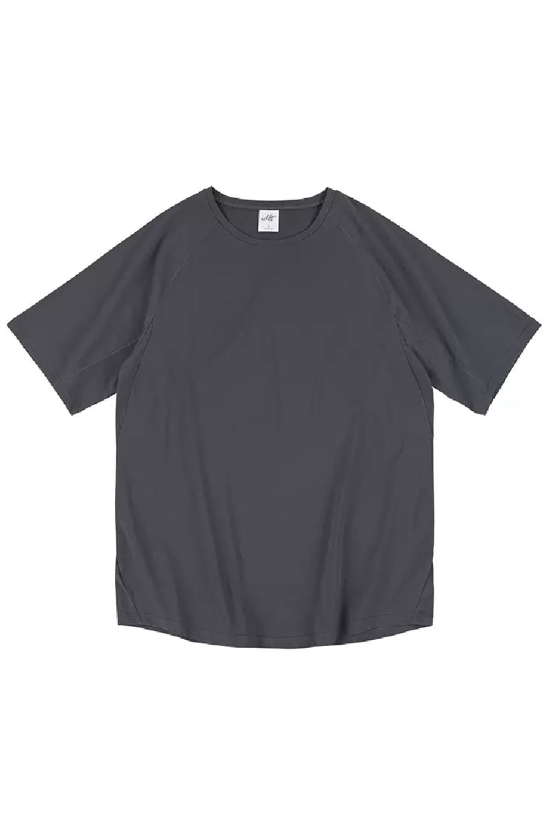 Raglan Sleeve Tee in Lightweight Fabric - chiclara