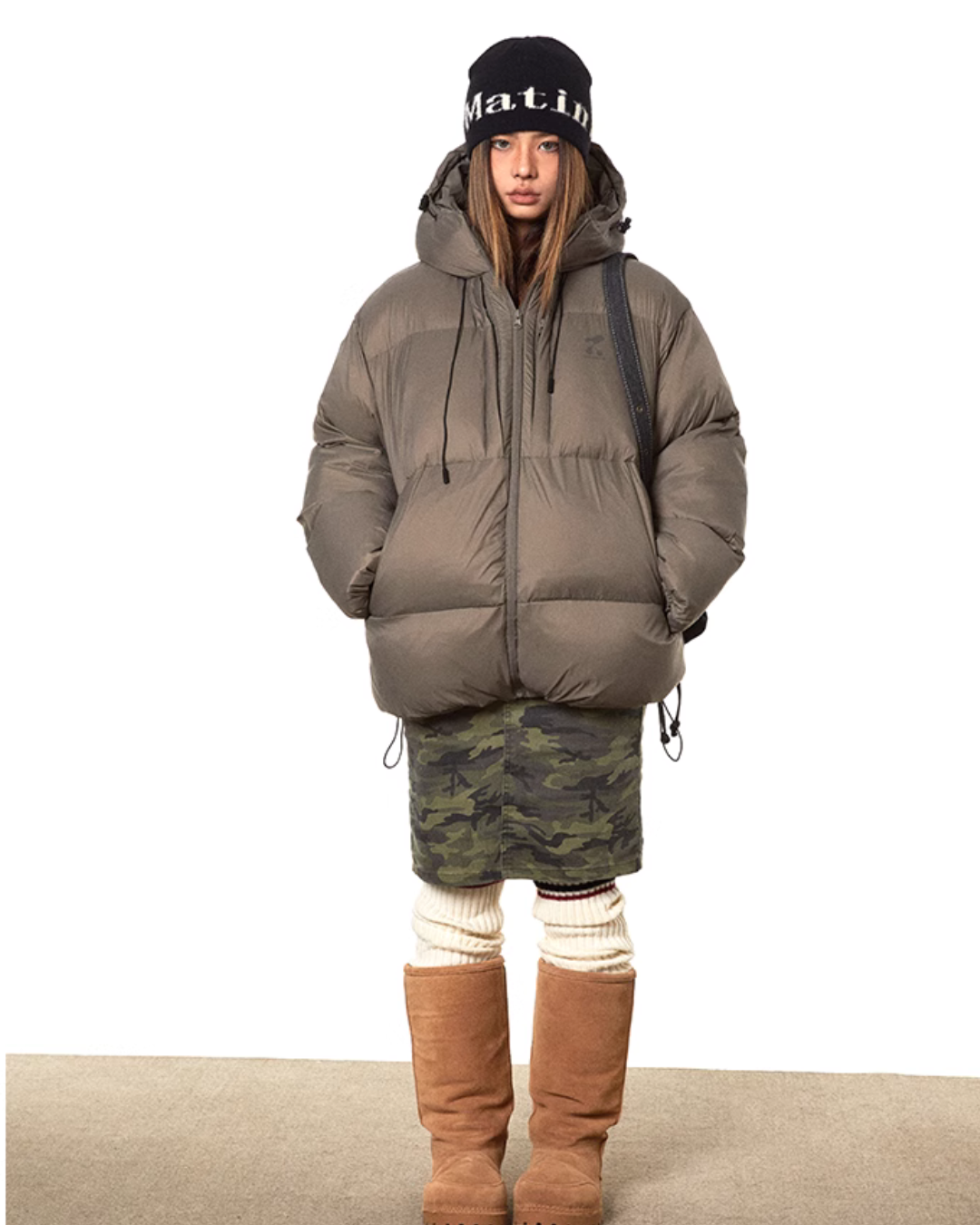 Hooded Padded Puffer Jacket