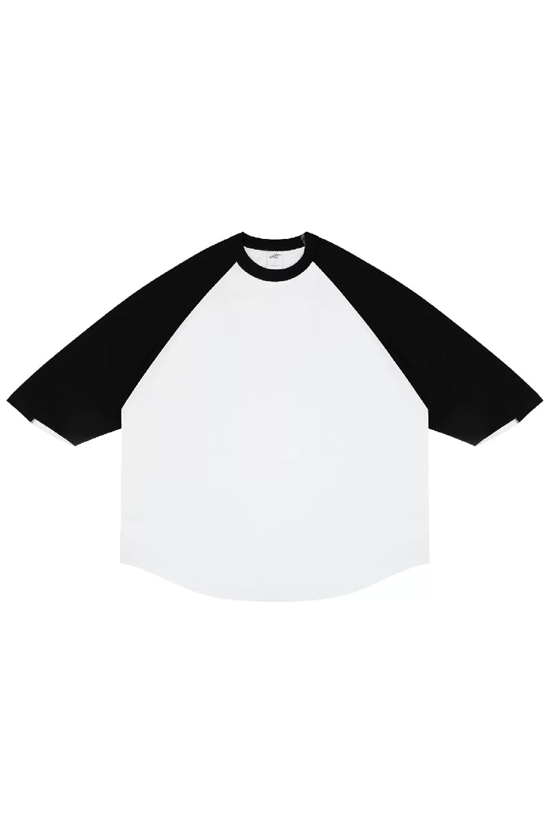 Raglan Sleeve Tee in Cool Fiber - chiclara