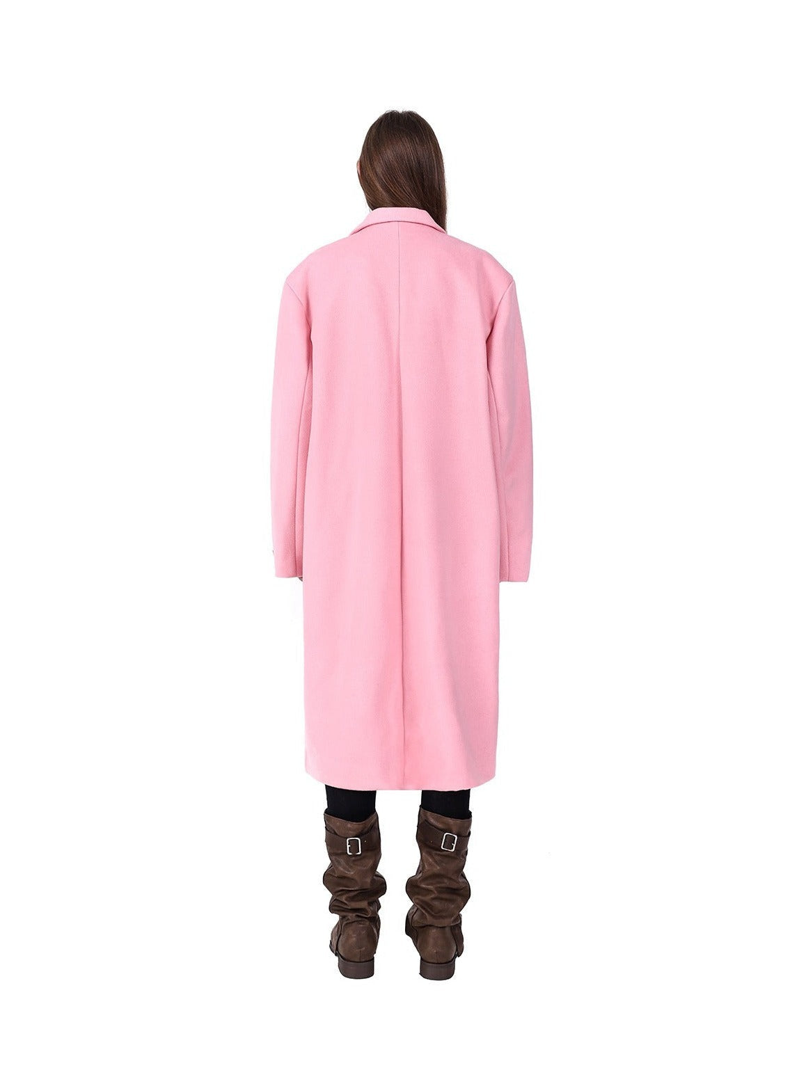 PINKSPINK Dual-Tone Layered Overcoat - Blue/Silver and Pink/Brown