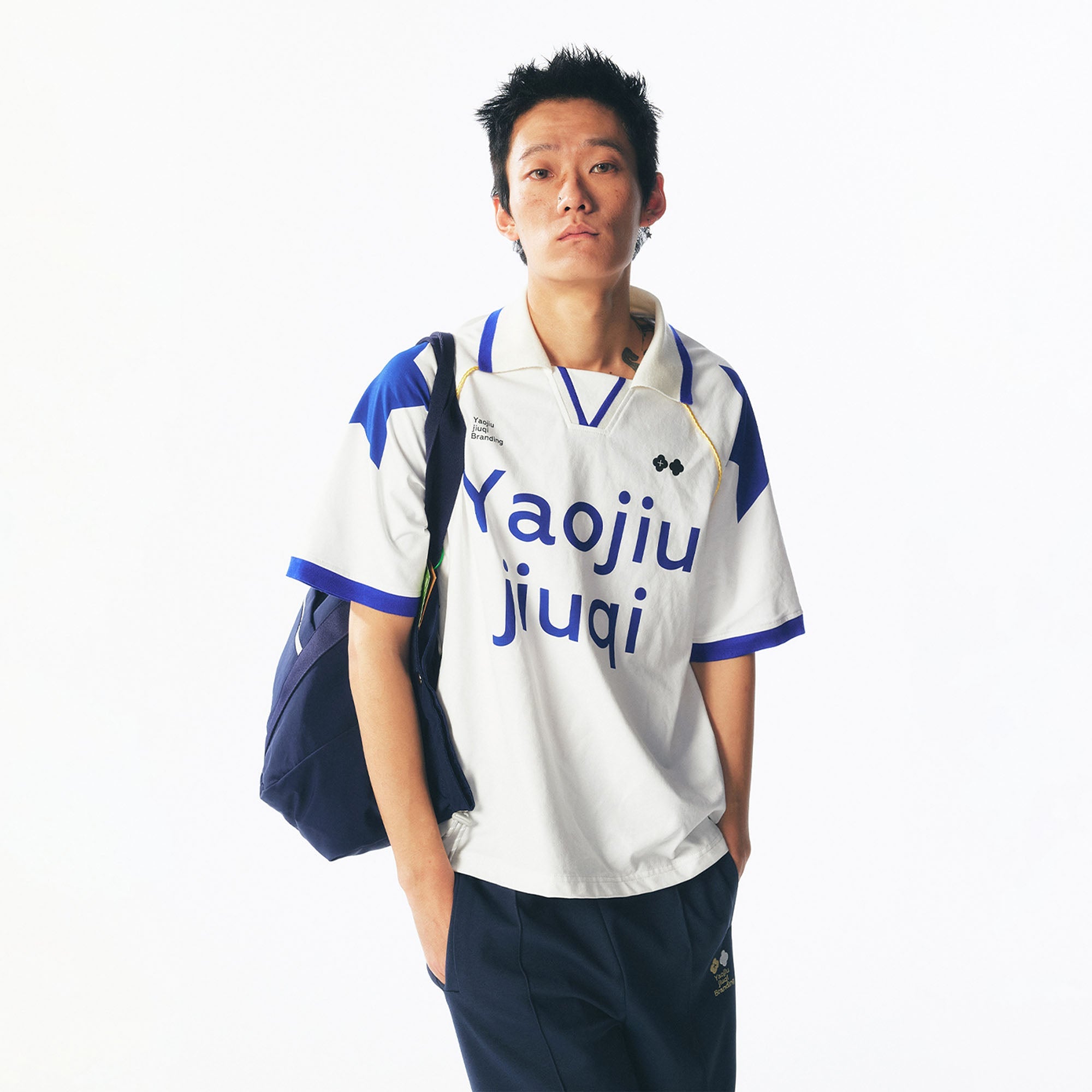 Athletic Contrast-Panel Jersey