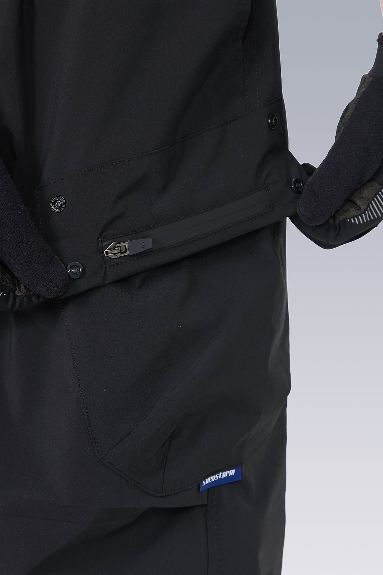 Layered Drawstring Technical Pants