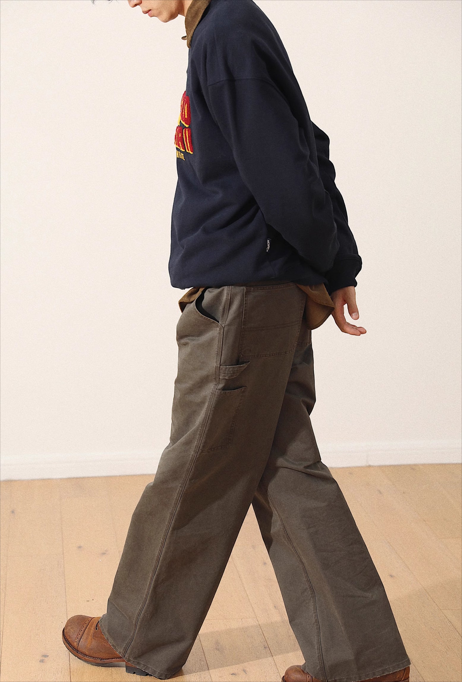 Natural Color Cargo Pants