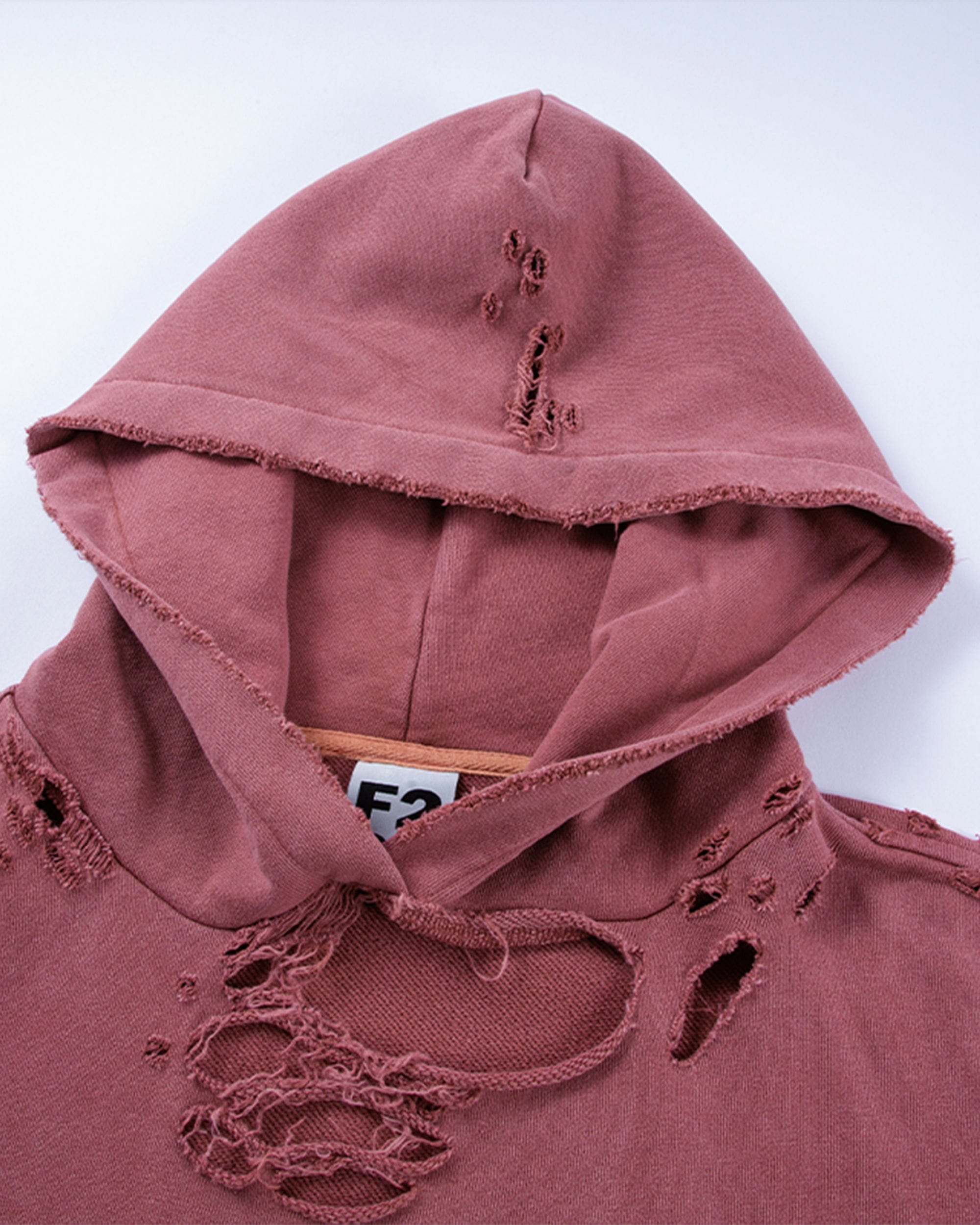 Heavy Distressed Oversized Hoodie