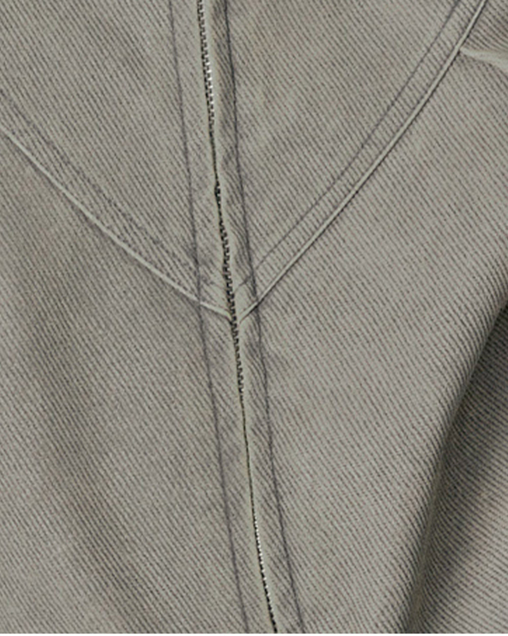 Two-Tone Cut-Out Jacket