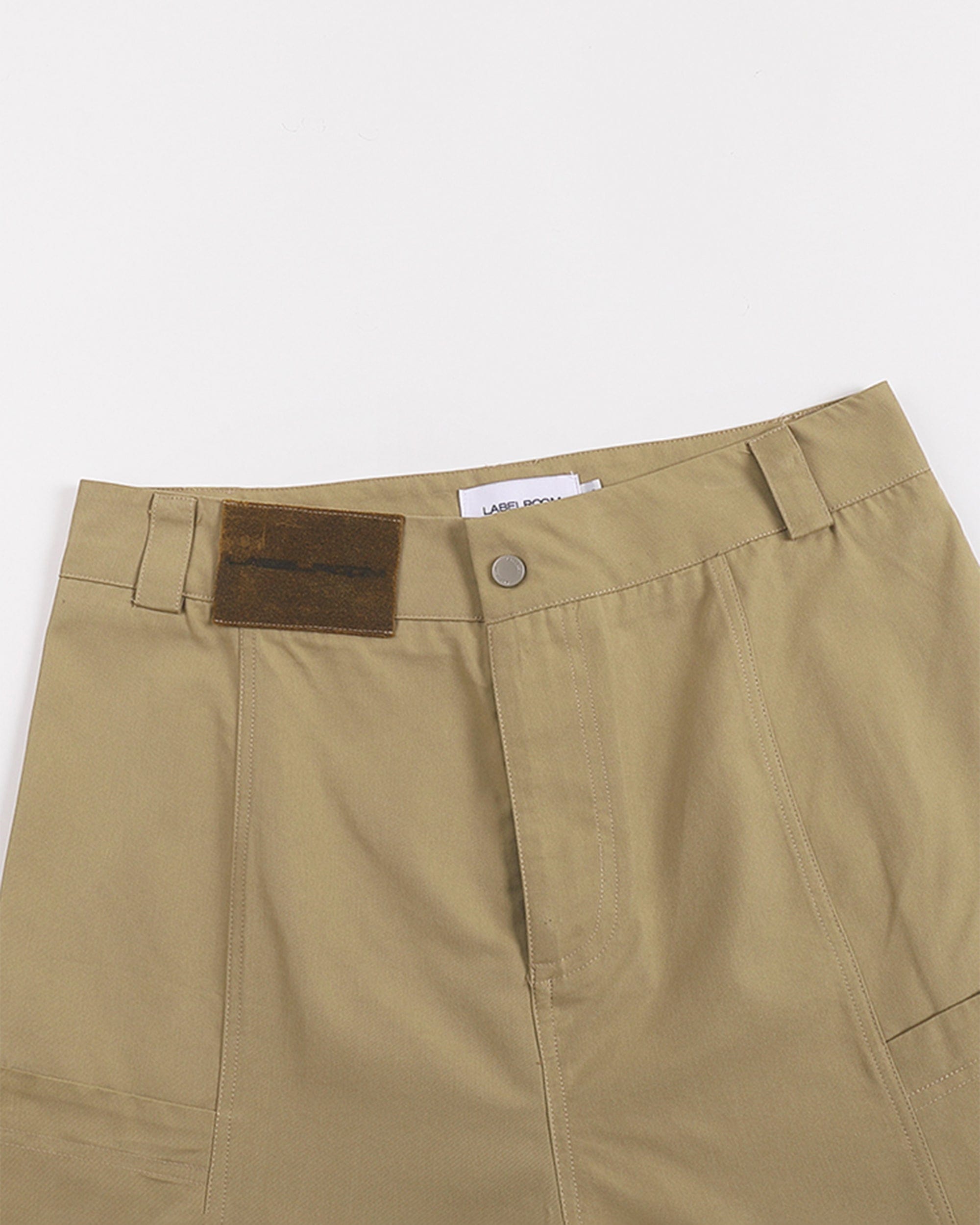 Wide Leg Khaki Pants