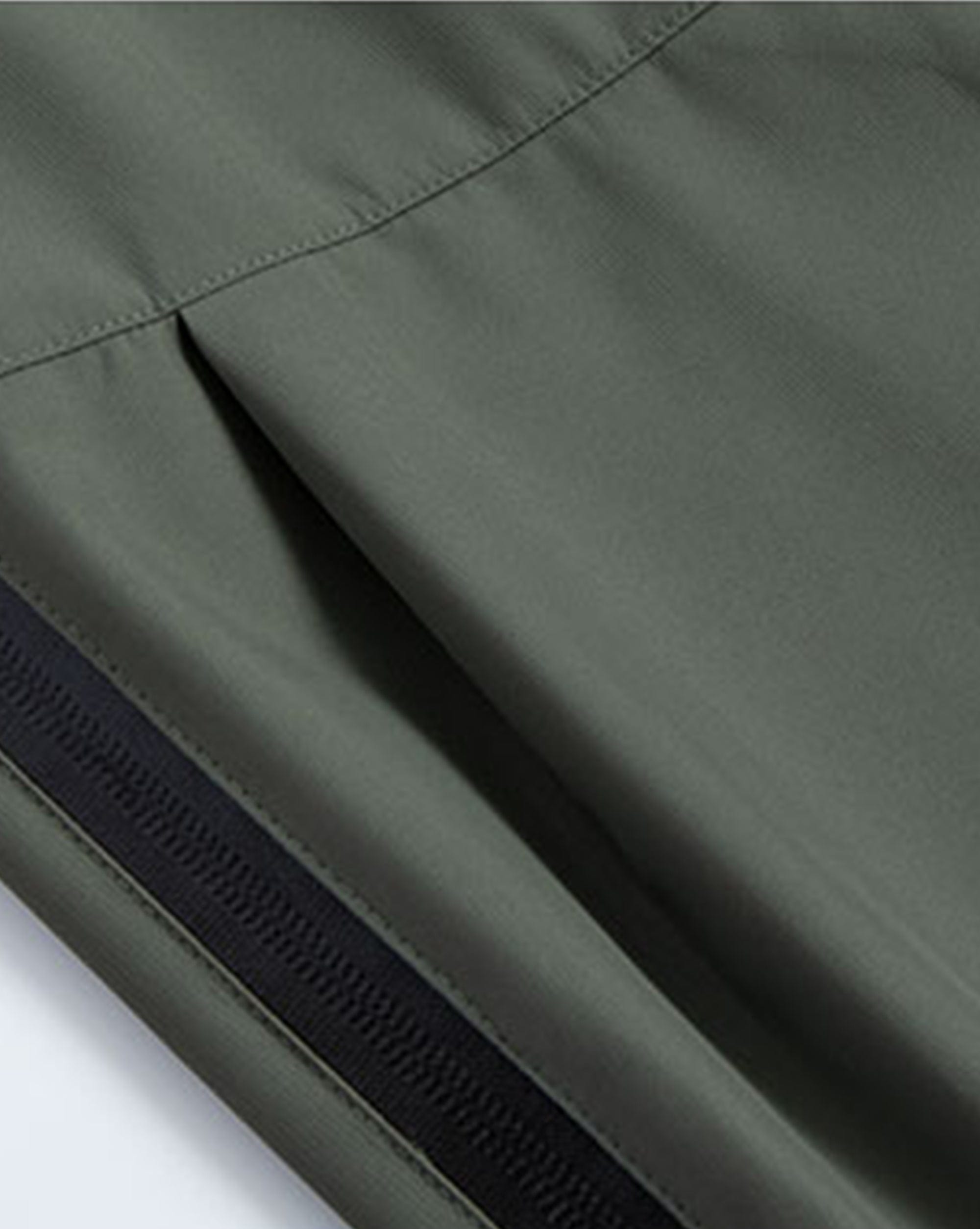 Utility Pleated Spliced Cargo Pants