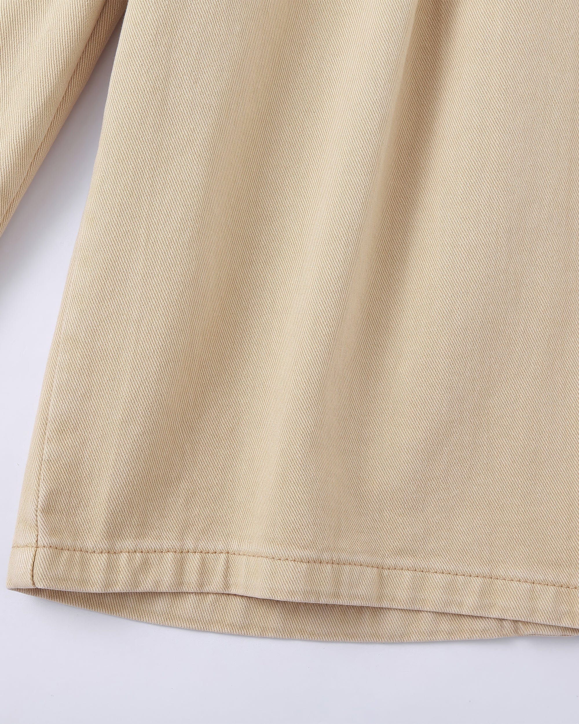 Classic Rivet Wide Leg Knee-Length Shorts