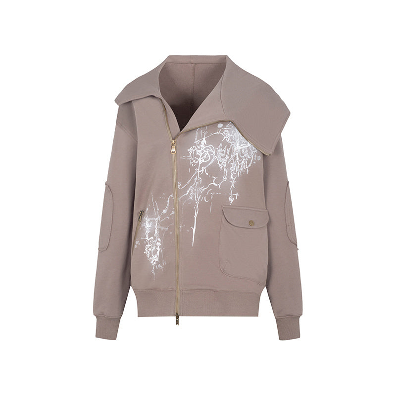 Angel Sketch Fleece Jacket