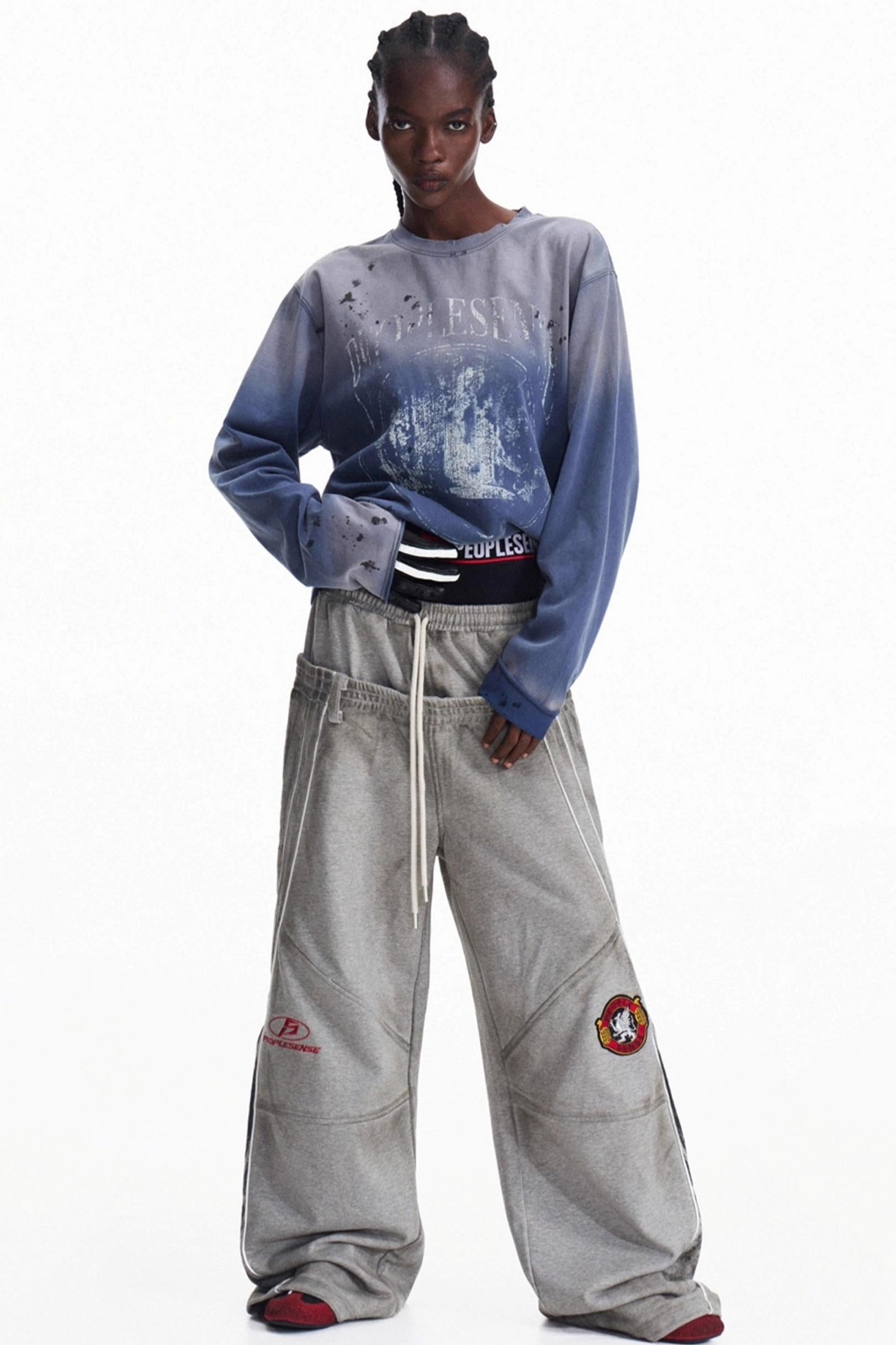 Men's Double-Waisted Sweatpants