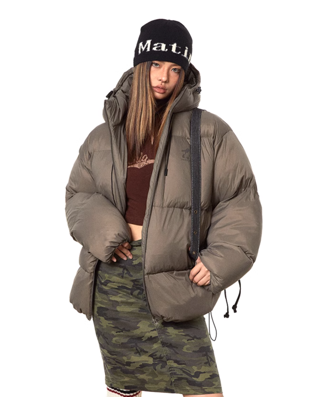 Hooded Padded Puffer Jacket