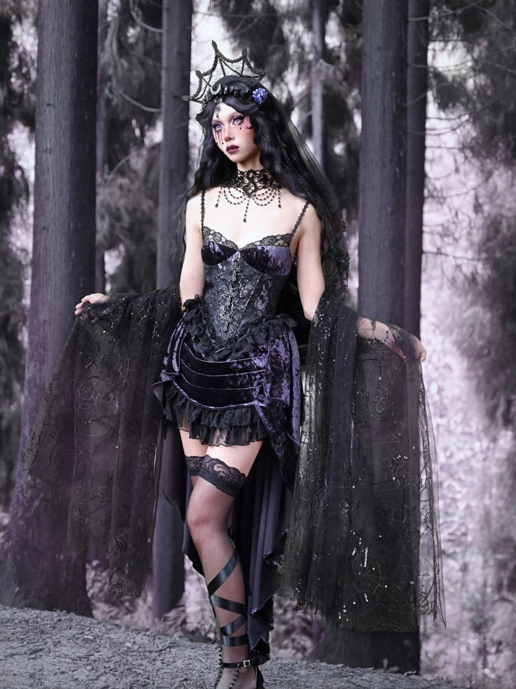 Gothic Layered Corset Dress