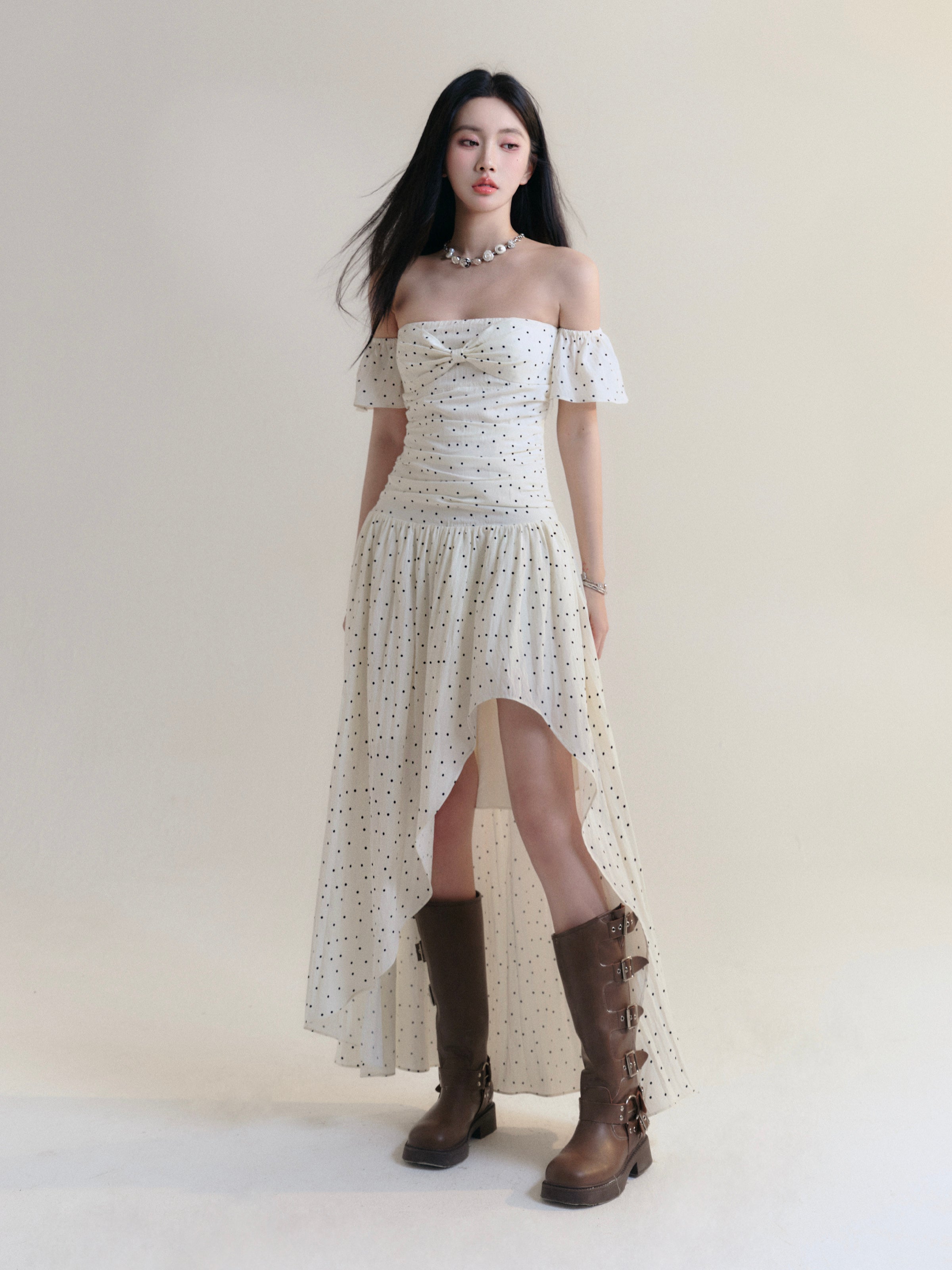 Starry Cascade Dress