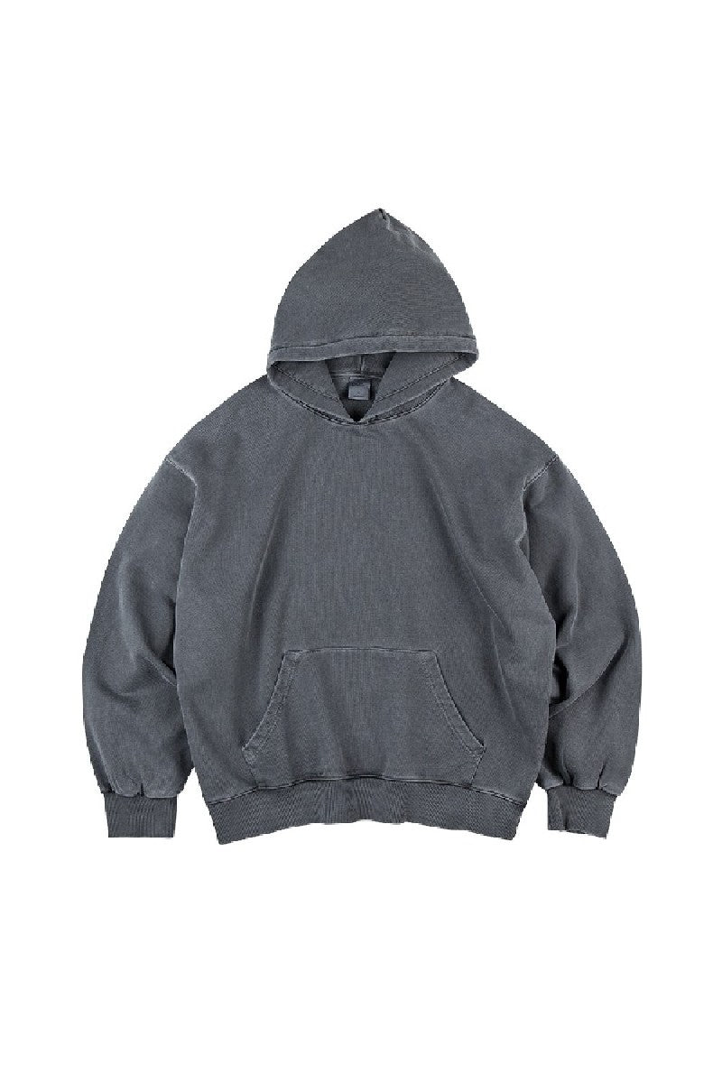 Hoodie with Faded Effect - chiclara