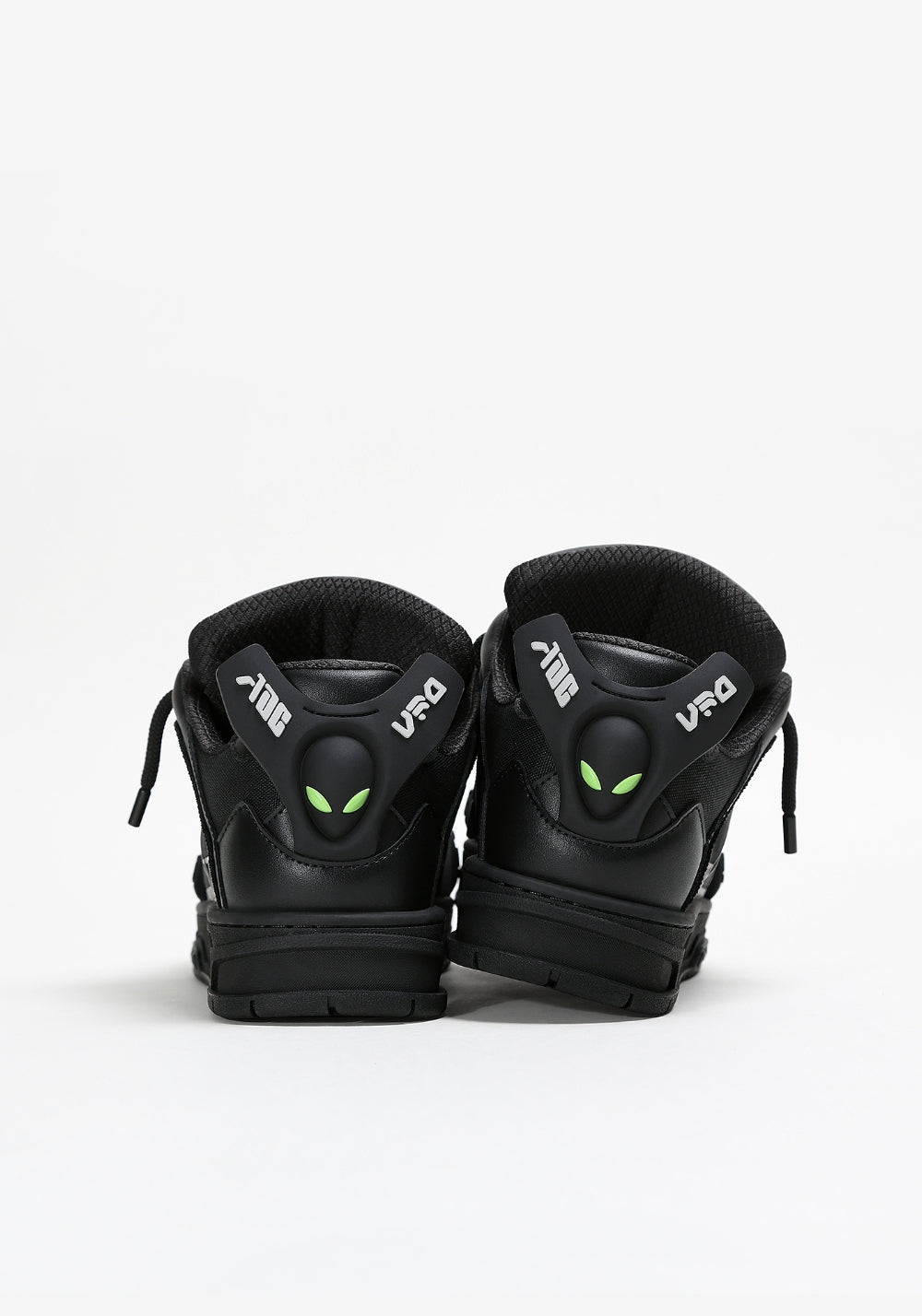 Black Alien Platform Sneakers