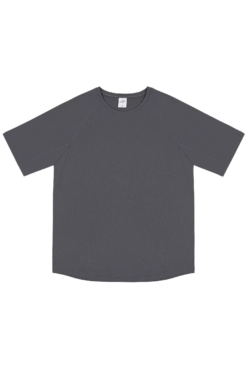 Raglan Sleeve Tee in Lightweight Fabric - chiclara