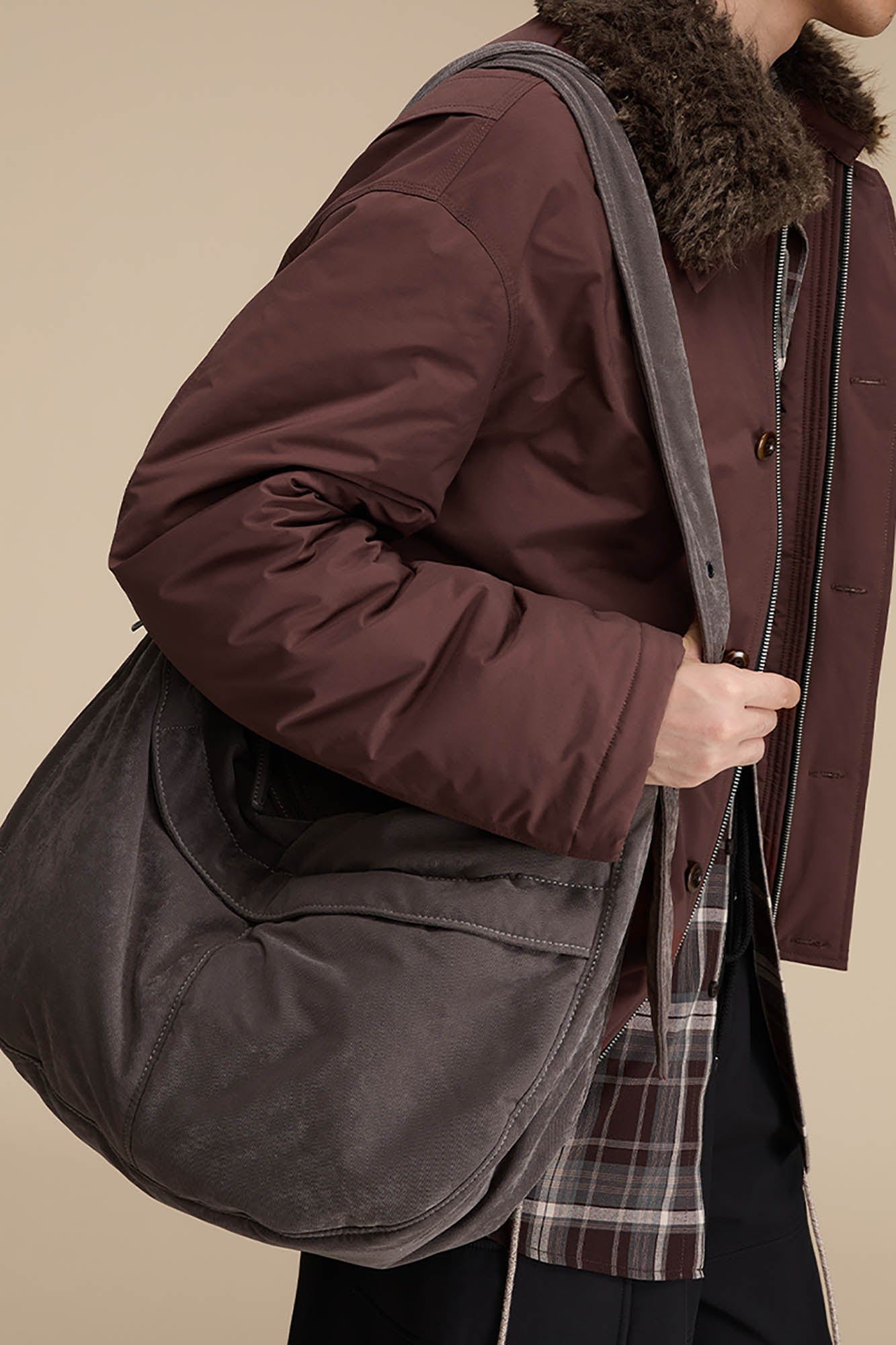 Canvas Hobo Bag