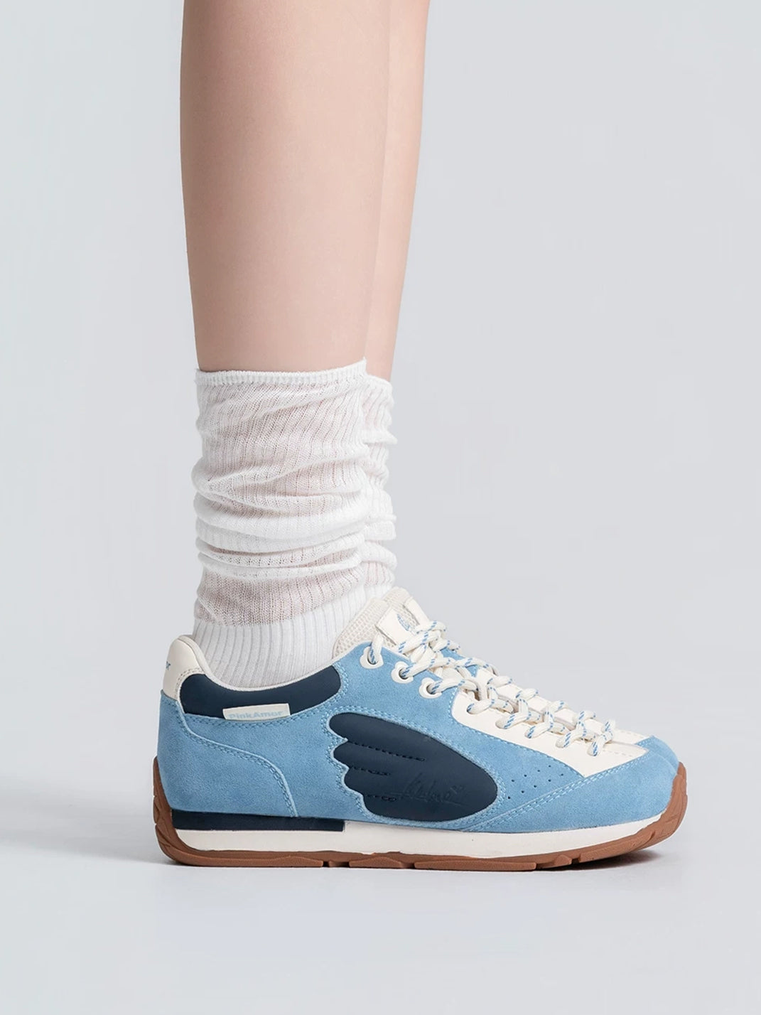 Wing-Panel Colorblock Retro Sneakers - view 27
