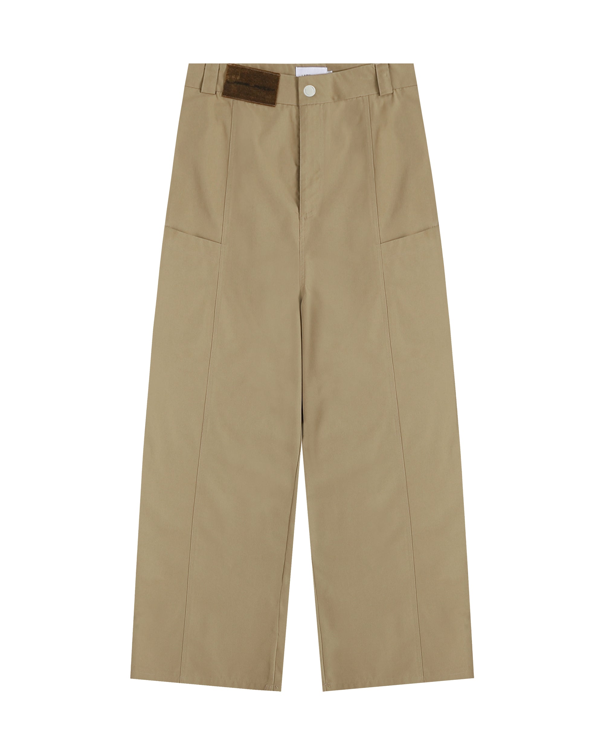 Wide Leg Khaki Pants