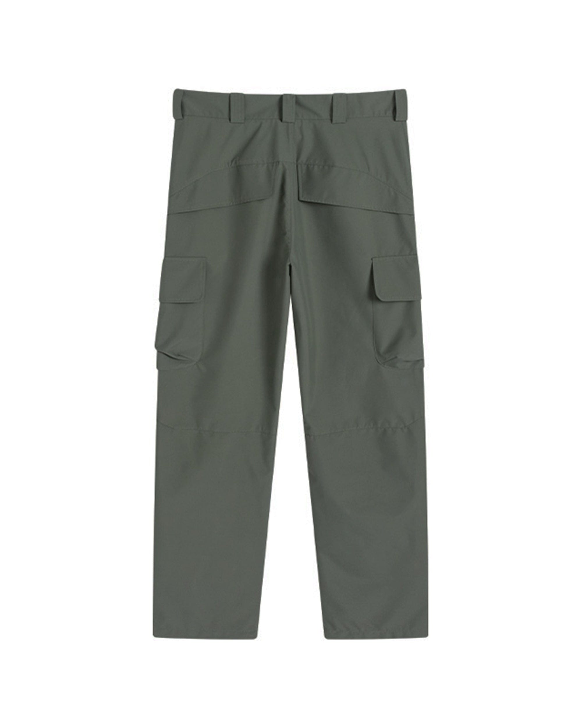 Utility Pleated Spliced Cargo Pants