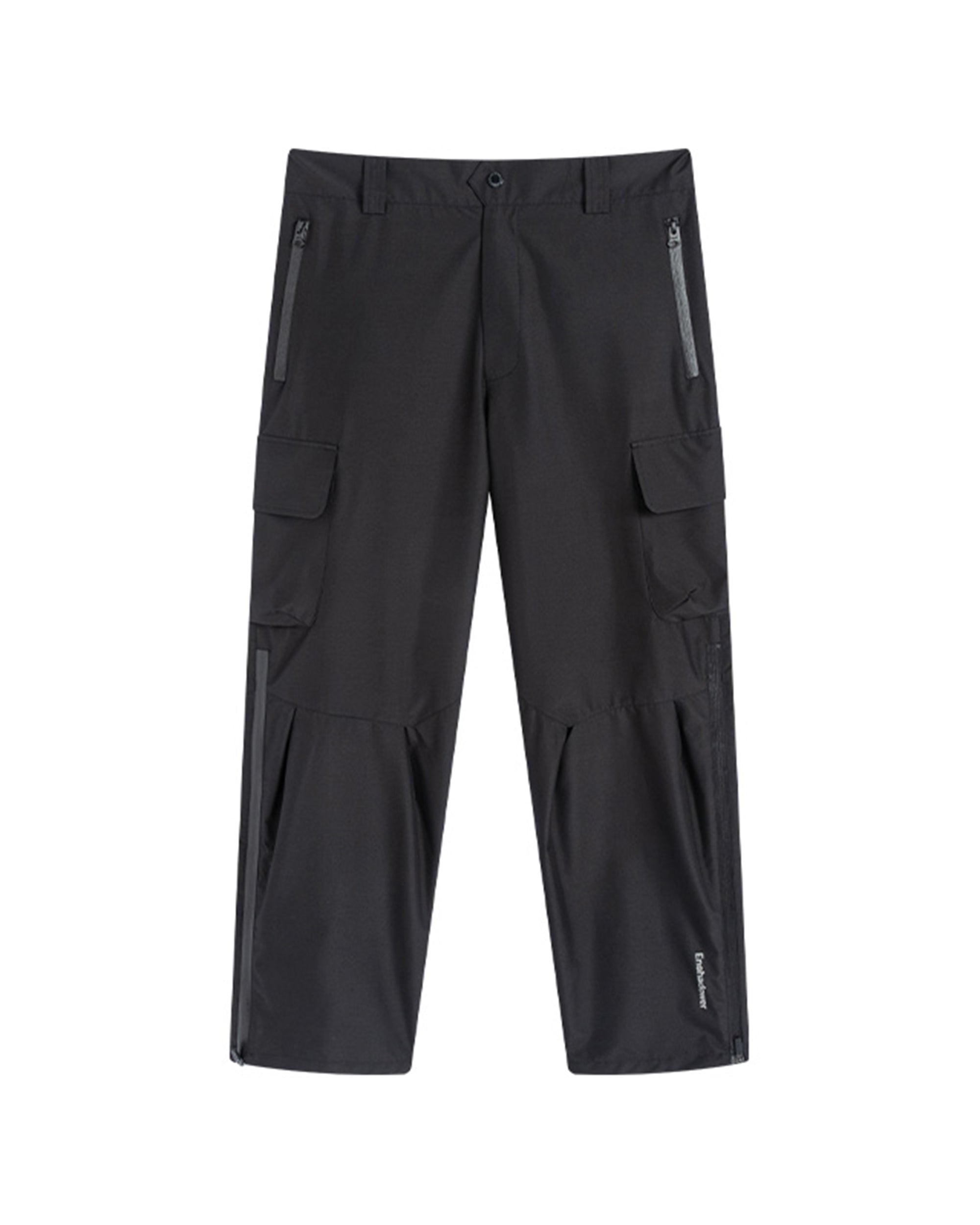 Utility Pleated Spliced Cargo Pants