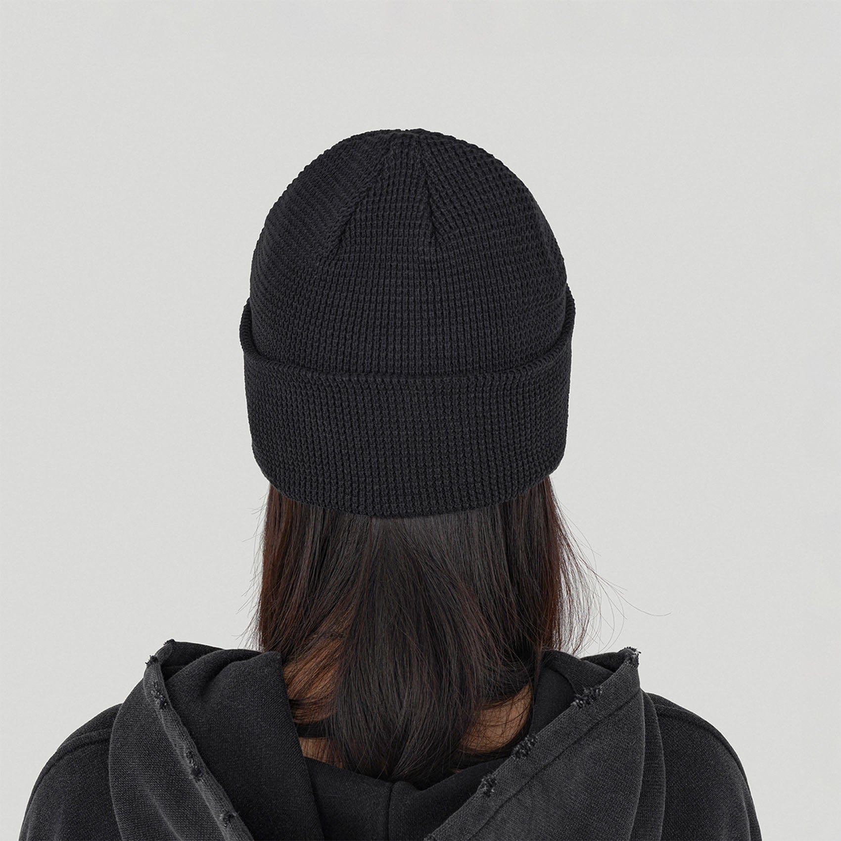 Classic Black Knit Beanie