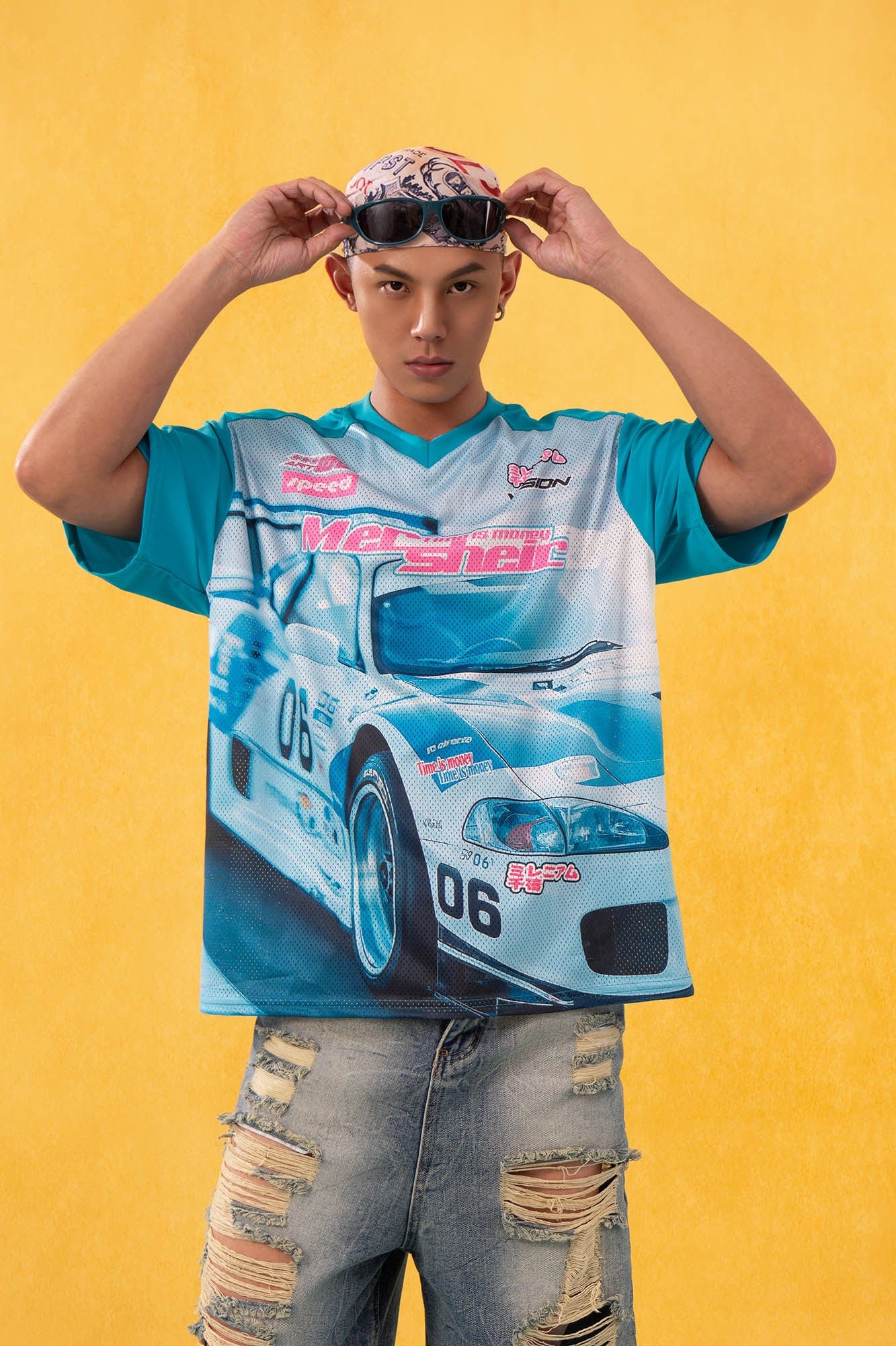 Racing Car Graphic Jersey