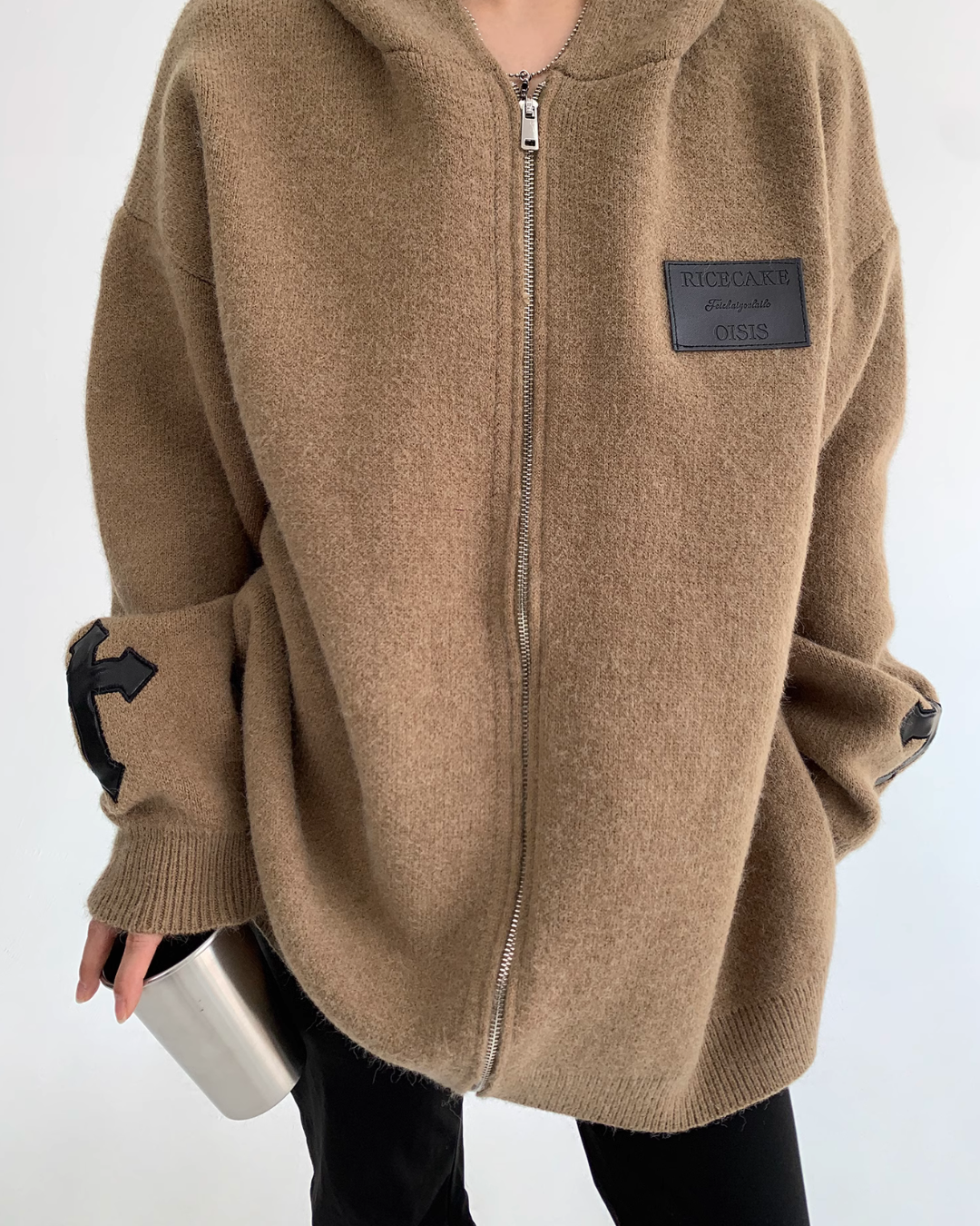 Halo Cross-Zip Hoodie