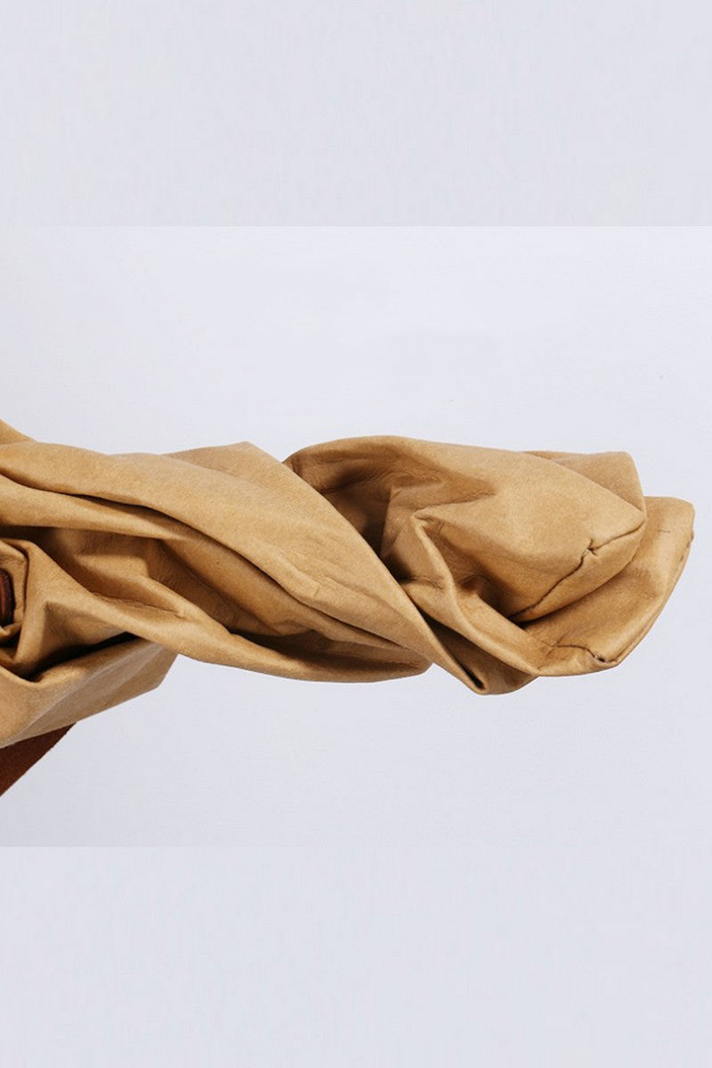 Mini Kraft Fake Paper Tote Bag