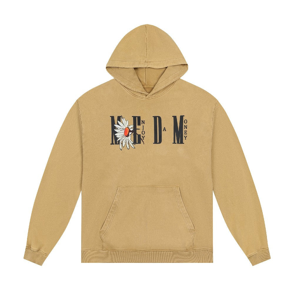 Hoodie with Made Logo Print - chiclara