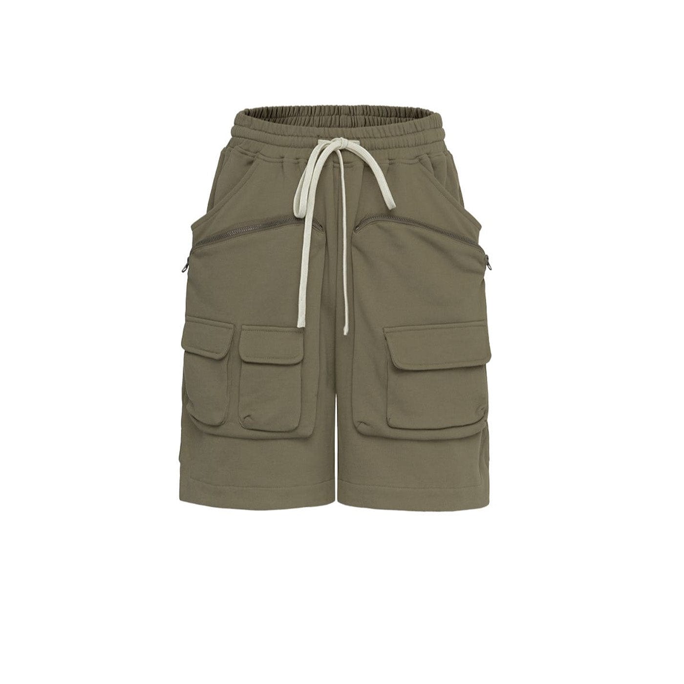 Cargo Shorts with Drawstring Waist